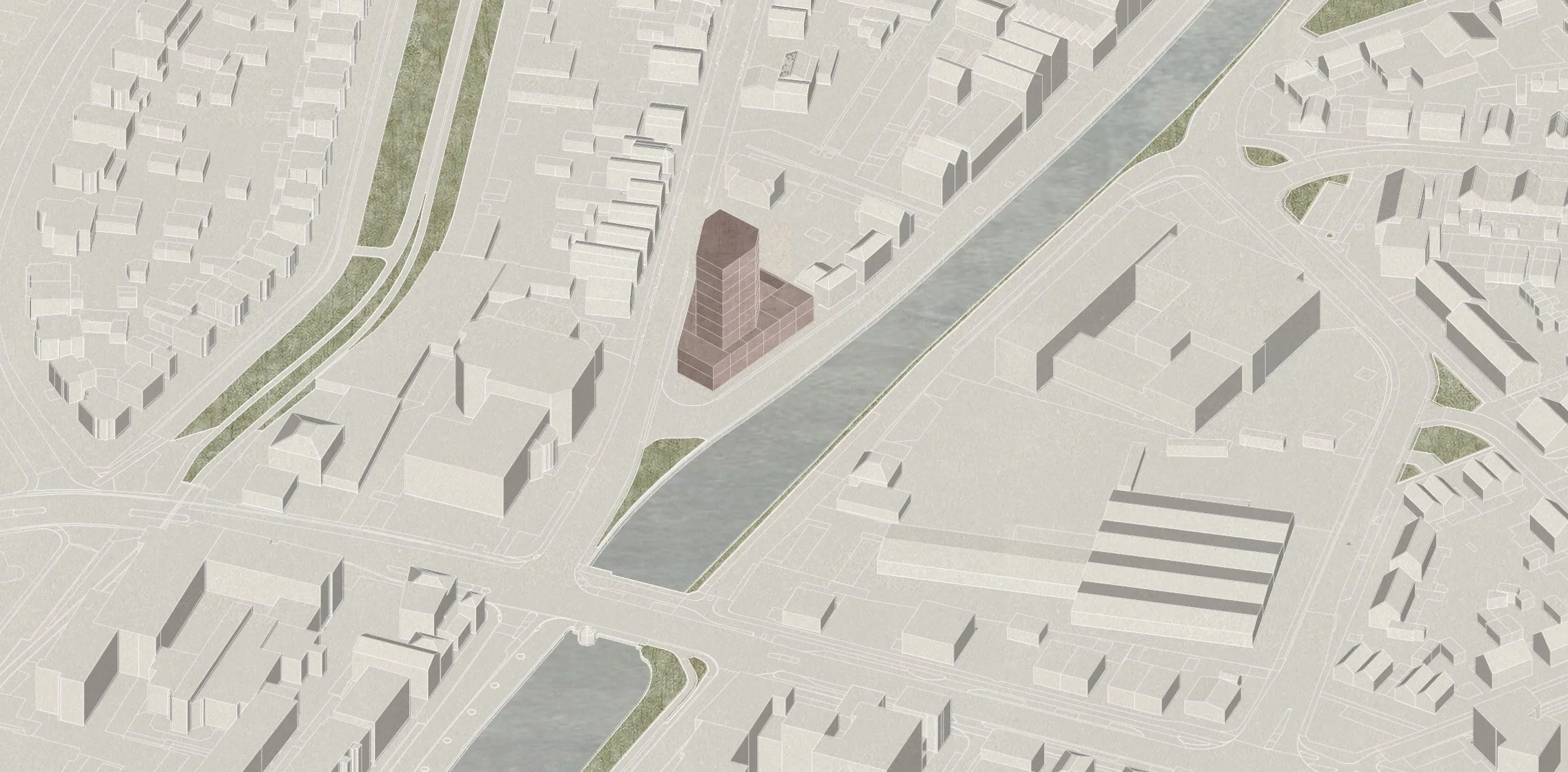 isometrie, Vijtsekade, Apeldoorn-Ronald Janssen Architecten