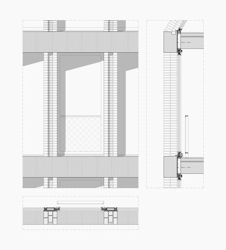 detailfragment, Foliestraat, Amsterdam-Ronald Janssen Architecten