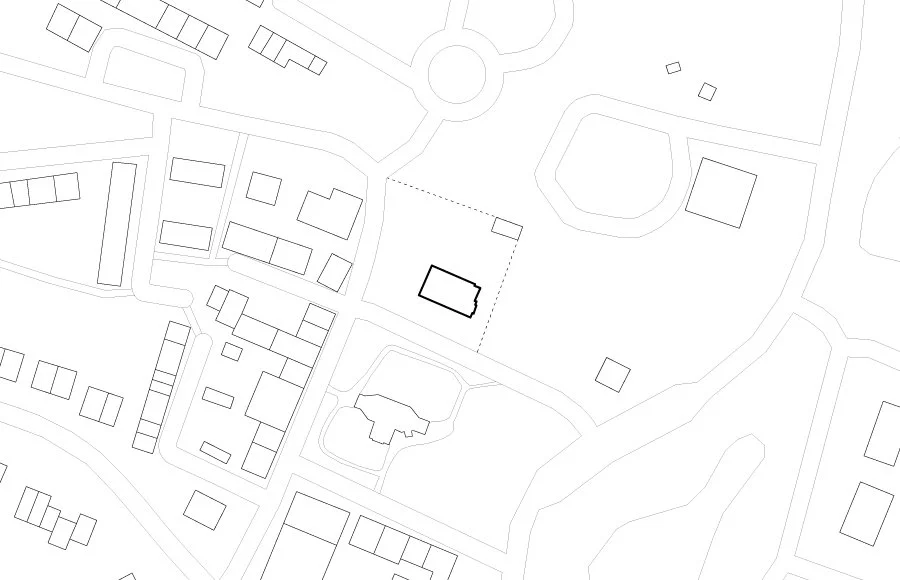 situatie tekening, Bloemendaal-Ronald Janssen Architecten