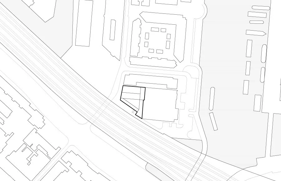 situatie tekening, Grote Bickersstraat, Amsterdam-Ronald Janssen Architecten