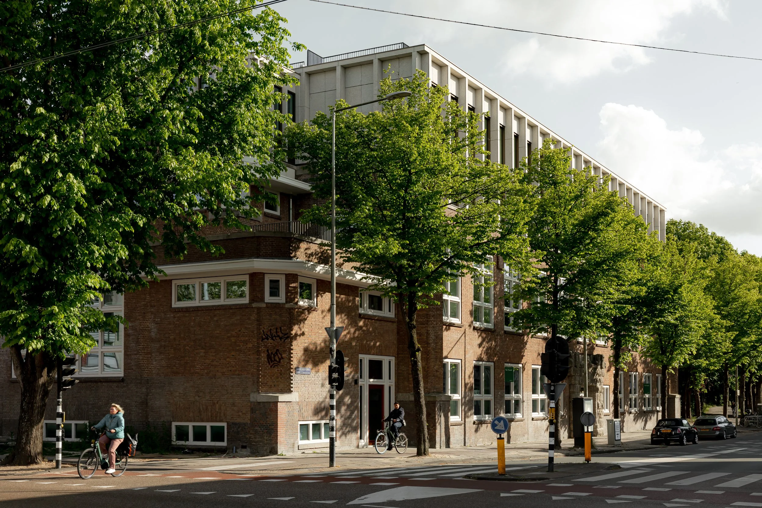 hoek Middenweg,  de Telefoondienst, Kamerlingh Onneslaan, Amsterdam, ontwerp Ronald Janssen Architecten