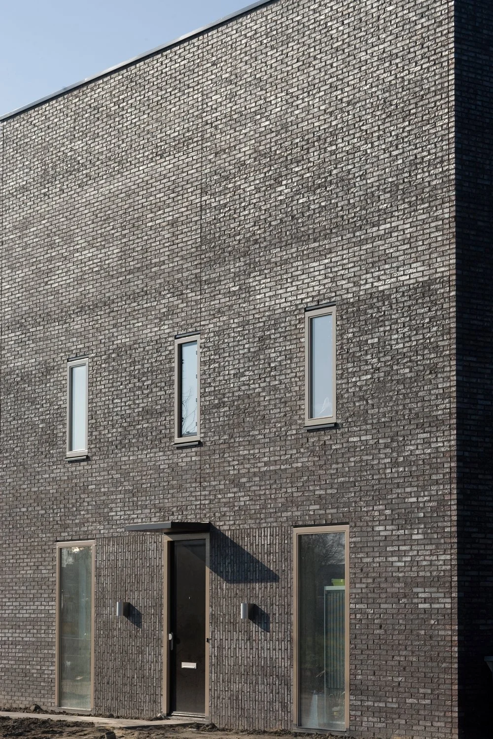 voorgevel fragment, Stellinghof, Vijhuizen-Ronald Janssen Architecten, fotograaf Luuk Kramer