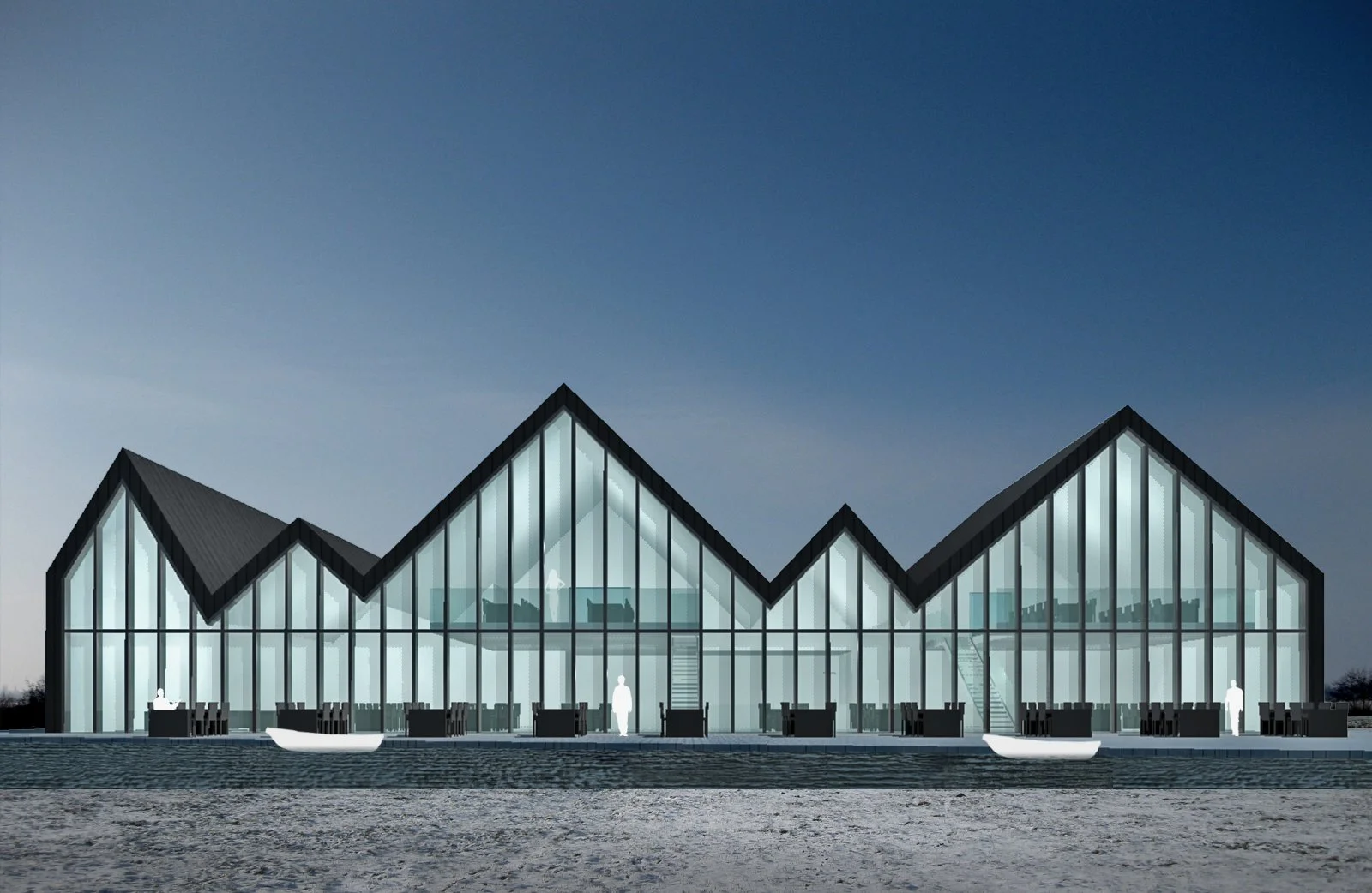 voorgevel visual, Oukoopsedijk, Reeuwijk-Ronald Janssen Architecten