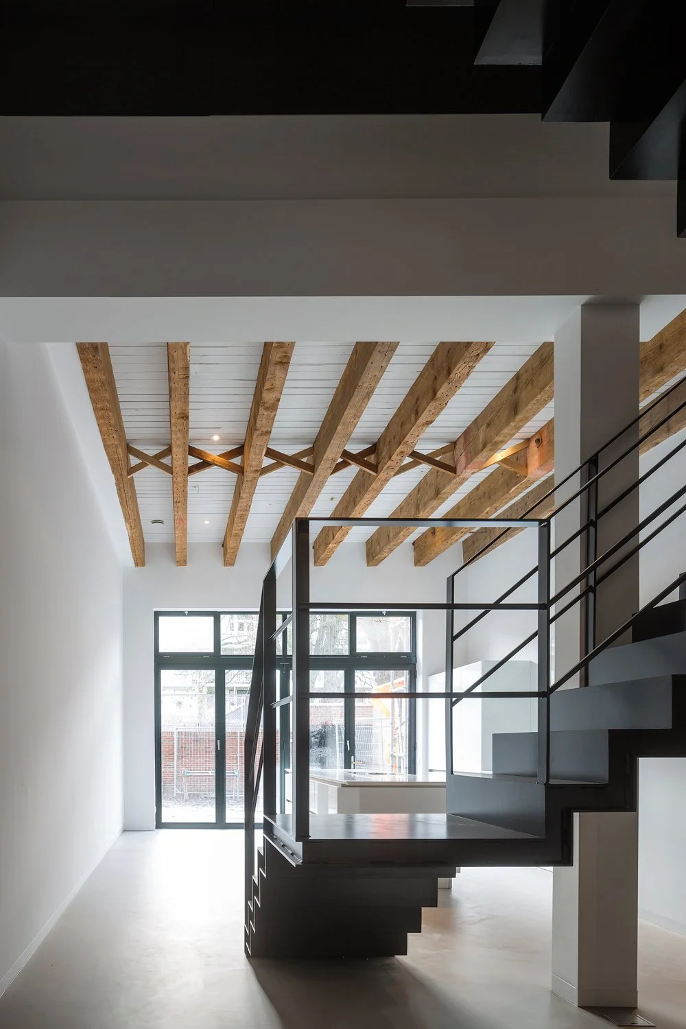 trappen en daglicht,  Graaf Florisstraat, Amsterdam-Ronald Janssen Architecten