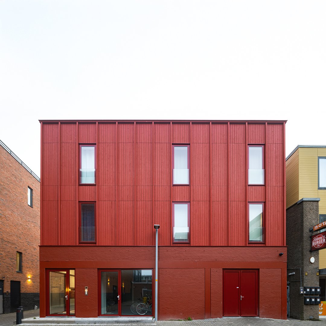 Tussenweg, entree, Kruisweg, Hoofddorp - Ronald Janssen Architecten, fotograaf Sebastian van Damme