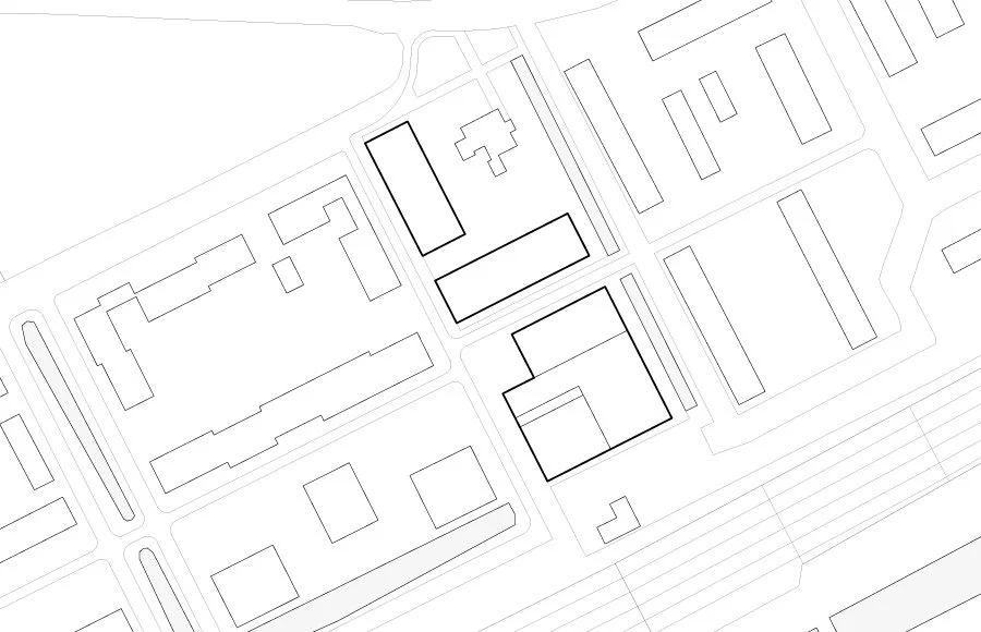 situatie tekening, Johan de Wittlaan, Woerden-Ronald Janssen Architecten