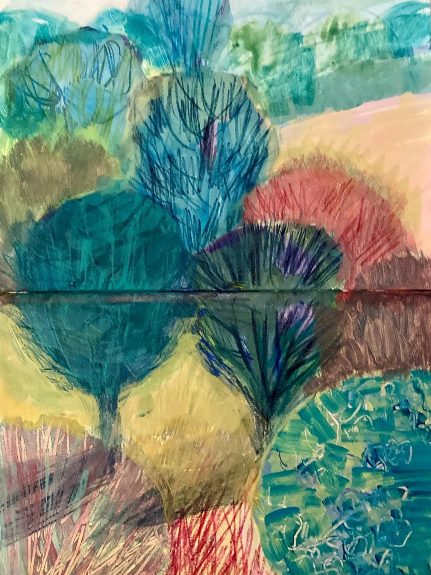 Pages in my sketch book&hellip; 

My world is full of trees at the moment, as I prepare for my exhibition in March.

Isn&rsquo;t it interesting when you allow yourself to focus, obsess even, your senses become attuned to the point of your interest. W