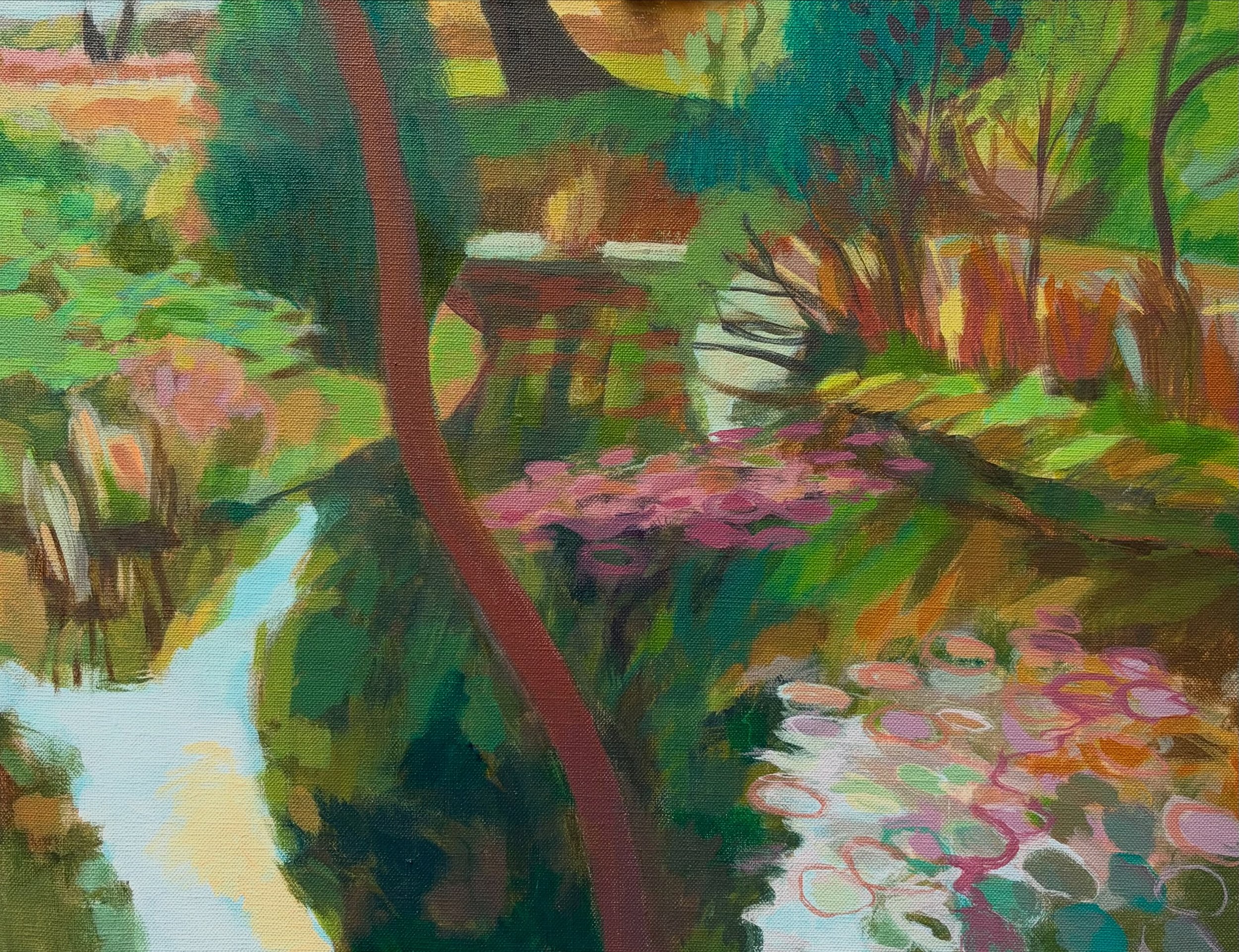 The pond on the common - some of the stages.

#devonartist #abstractlandscape #paintingprocess #workinprogressart #devonlandscape contemporarypainting landscapetoabstract artprogress creativeprocess britishlandscape