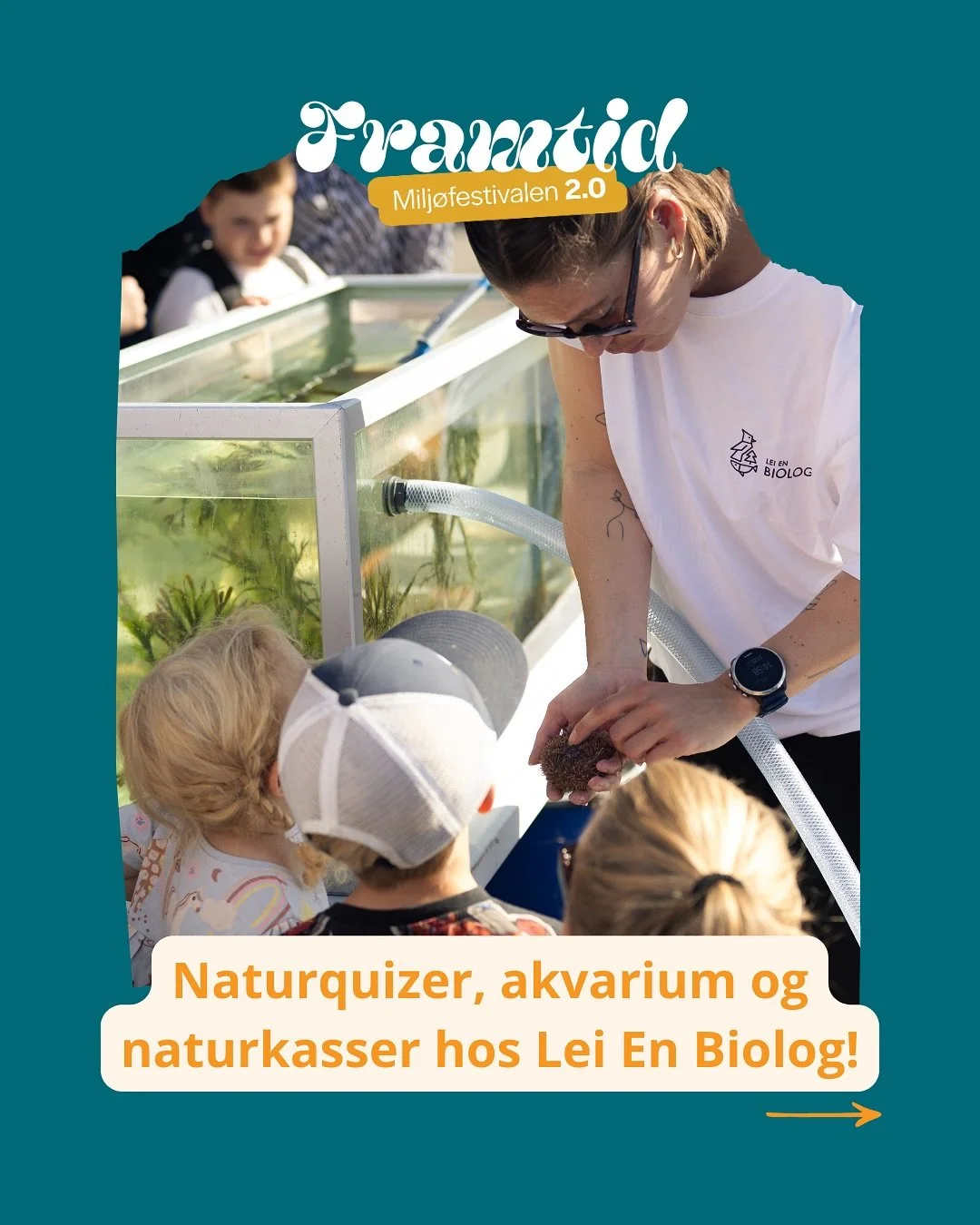 Naturquiz, akvarium og naturkasser 🪸

Lei en Biolog stiller p&aring; Framtid - Milj&oslash;festivalen2.0 med et akvarium som fylles med det de finner i sj&oslash;en utenfor Moss. I tillegg har de noen naturquizer hvor man kan f&aring; bryne seg litt