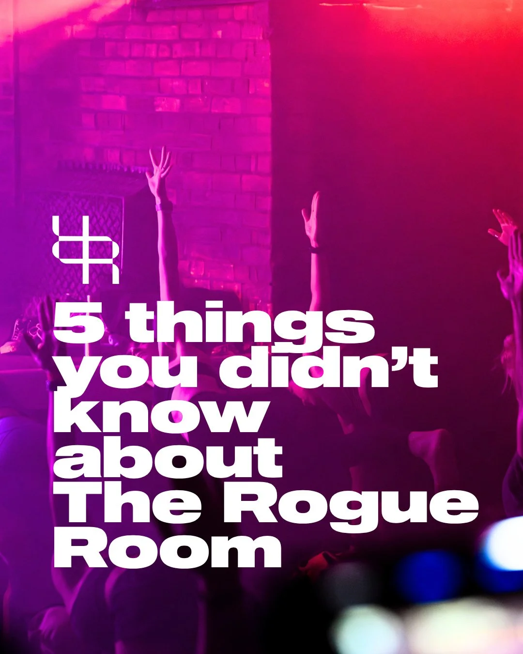 Most studios have a history. Ours has a dancefloor.⁠
⁠
5 things you didn't know about The Rogue Room -->⁠
⁠
1. The Rogue Room was the first ever yoga and wellness residency at fabric London⁠
⁠
2. It once had a home in the ex-nightclub, Cargo⁠
⁠
3.