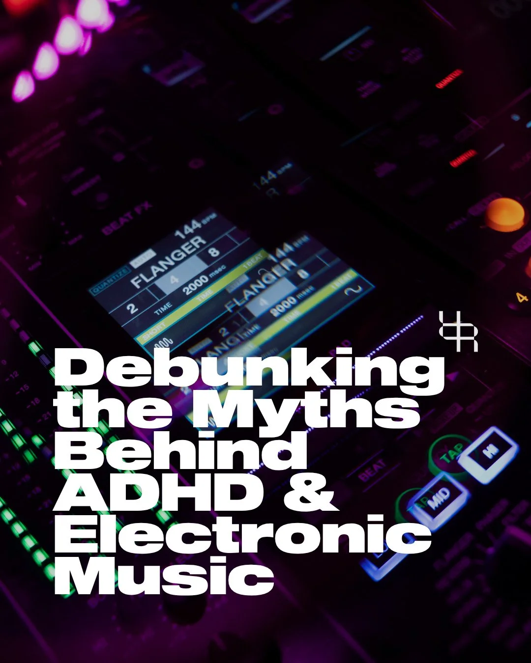 People often assume electronic music and ADHD are a mismatch. But maybe it&rsquo;s more layered than that. Debunk the myths with us.⁠
⁠
Myth 1: Electronic music is overstimulating.⁠
⁠
Truth: For many neurodivergent people, repetition can feel regulat