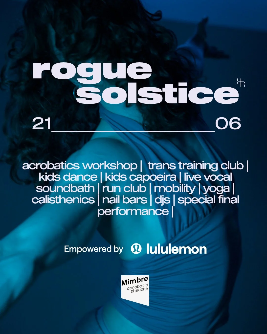 TICKETS NOW LIVE 🎪⁠
⁠
This Solstice, we're taking over Chance Street for a full day of movement, music and celebration Empowered by lululemon.⁠
⁠
Rogue Solstice brings together everything that makes this community what it is. A day of immersive cali