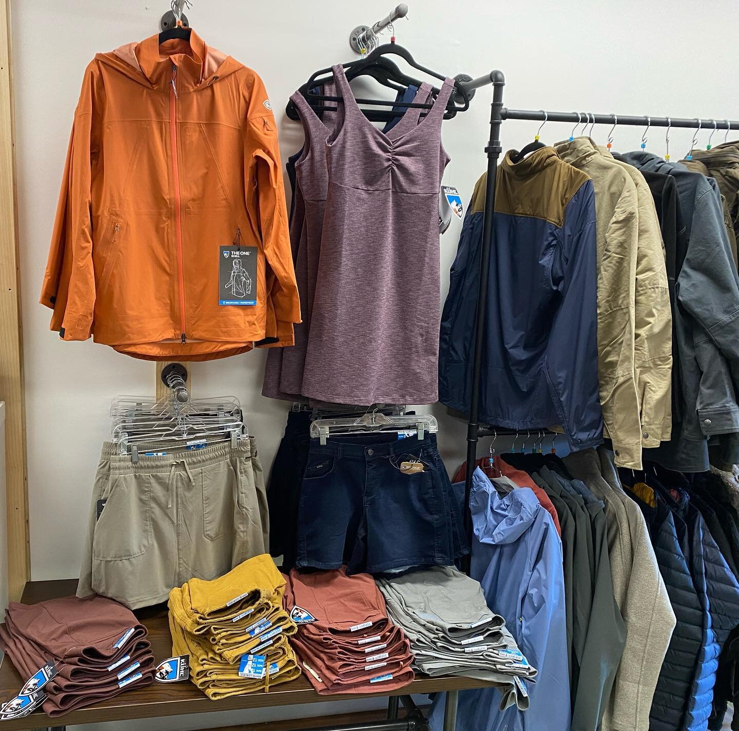 Just in! Shorts and SKORTS, polos shirts and roll-up/zip-off pants for men and women! Not to mention poles, great tees and rain layers, nalgenes and petzyls and windbreakers, oh my!!! I can&rsquo;t even list it all. Just come shopping! 
.
All I wear 