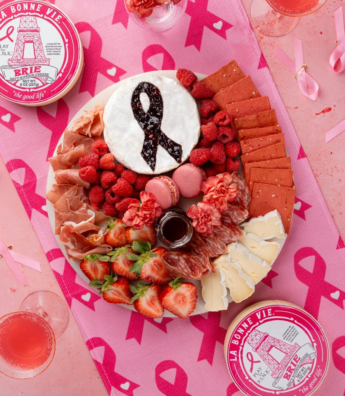 Pink Brie is back! 💕 With every Pink Brie sold, we&rsquo;re proud to support Play for P.I.N.K. and breast cancer research.

Message us to find our Brie in a store near you!