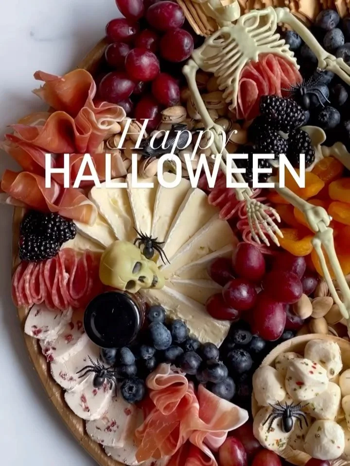 Nothing scary about these spreads! 🎃 We&rsquo;re obsessed with the Halloween boards created using our cheeses.