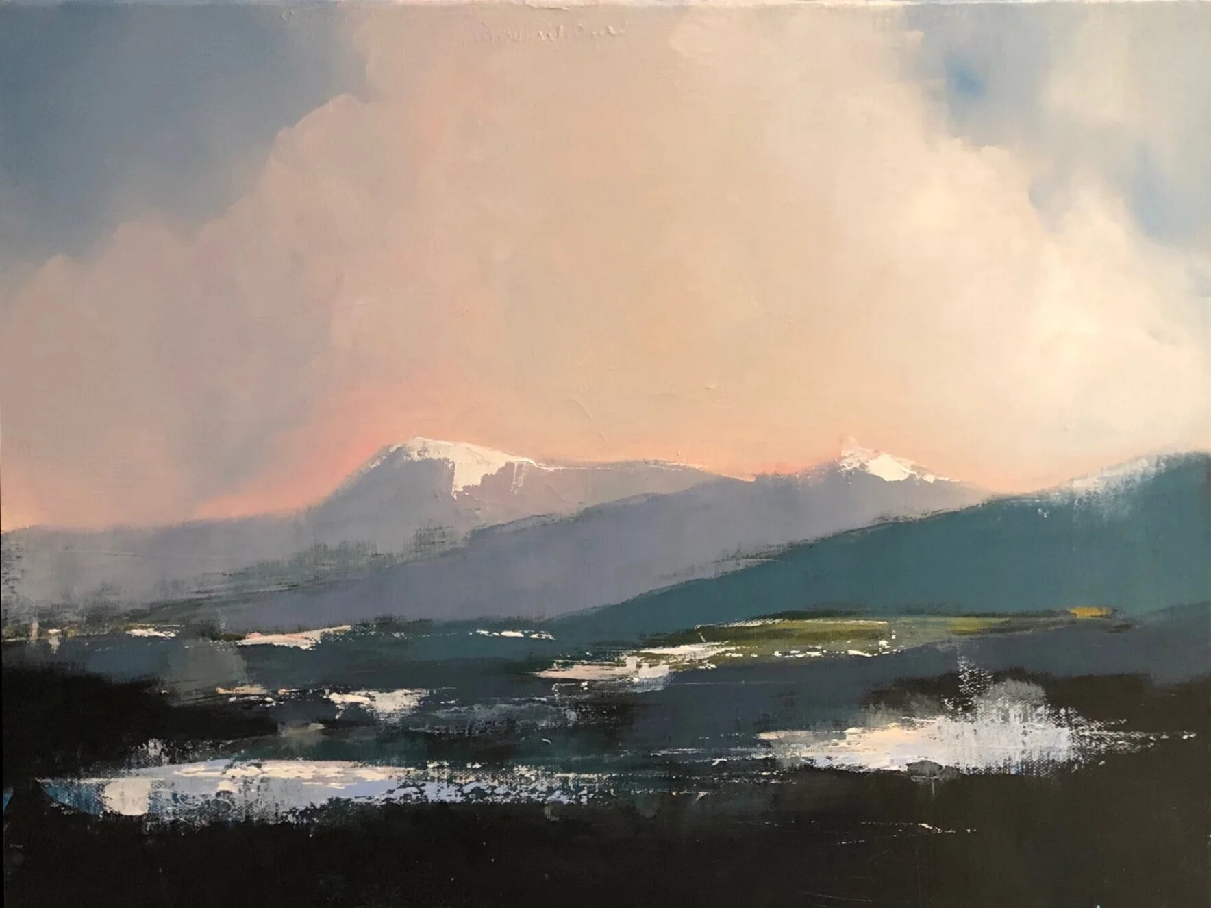 Dublin Mountains at Dawn 