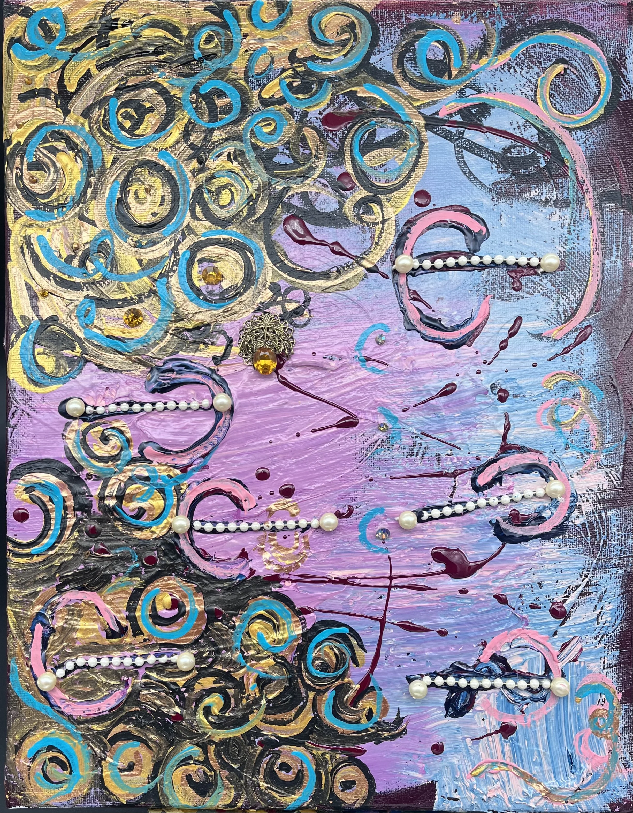 Fantasy in C Major for Violin and Orchestra Opus 131 (Robert Schumann, 1853) Synesthesia Art