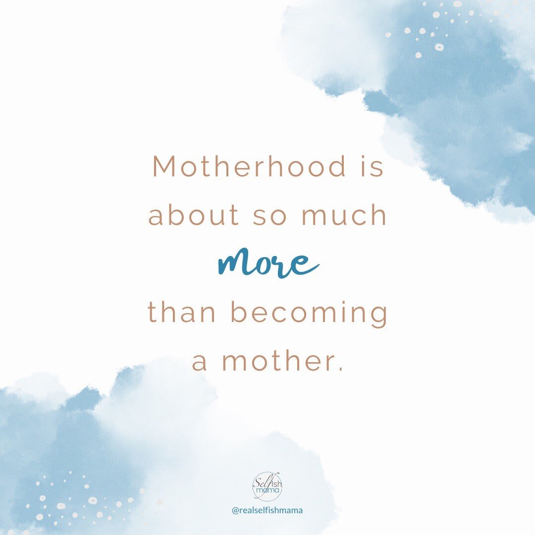 Motherhood was and continues to be the most eye-opening experience of my life.

It's so much more than I ever anticipated.

One of the things I've come to appreciate now more than ever is the sheer complexity of motherhood.

So on this Mother's Day, 