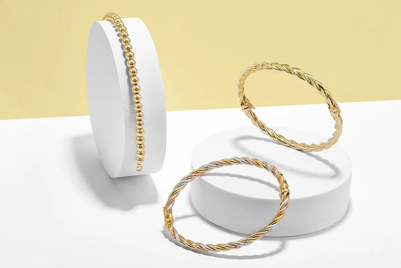 Week 1  -  Gold Bracelets