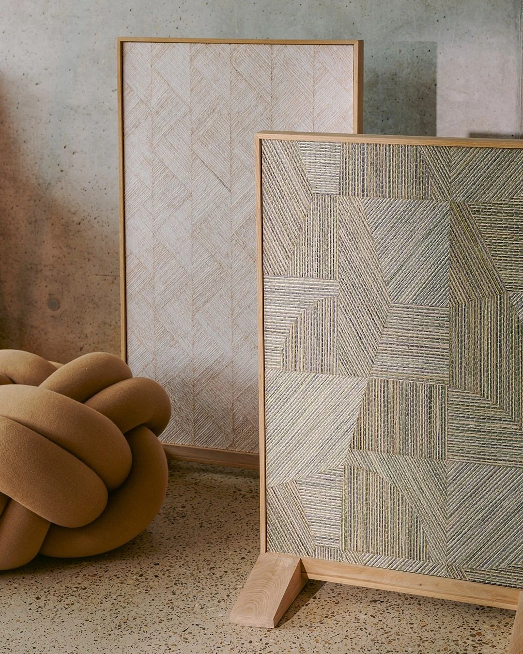 Light, fractured and reassembled.

Wallpaper designs by @artewalls unfold in layered structures&mdash;capturing fragments of light that shift, shimmer, and quietly captivate with every passing glance.