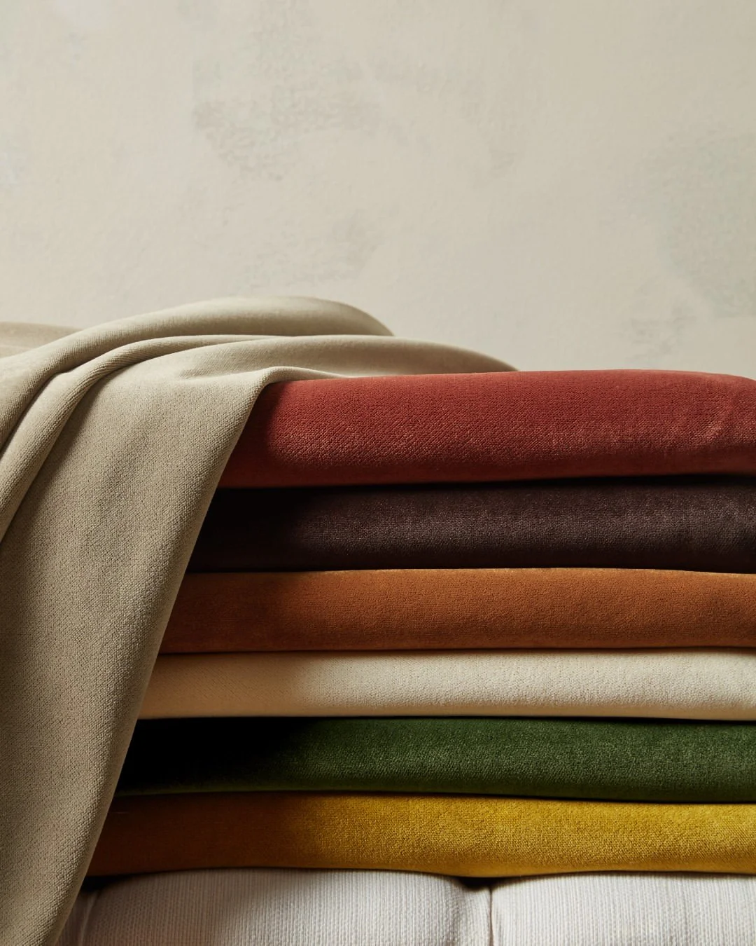 Inspired by the refined interiors of Britain&rsquo;s grand houses, Portofino by @warnerhouse_1870 brings heritage elegance into the present.

An inherently flame-retardant recycled velvet, it&rsquo;s prized for its beautifully soft hand, fluid drape,