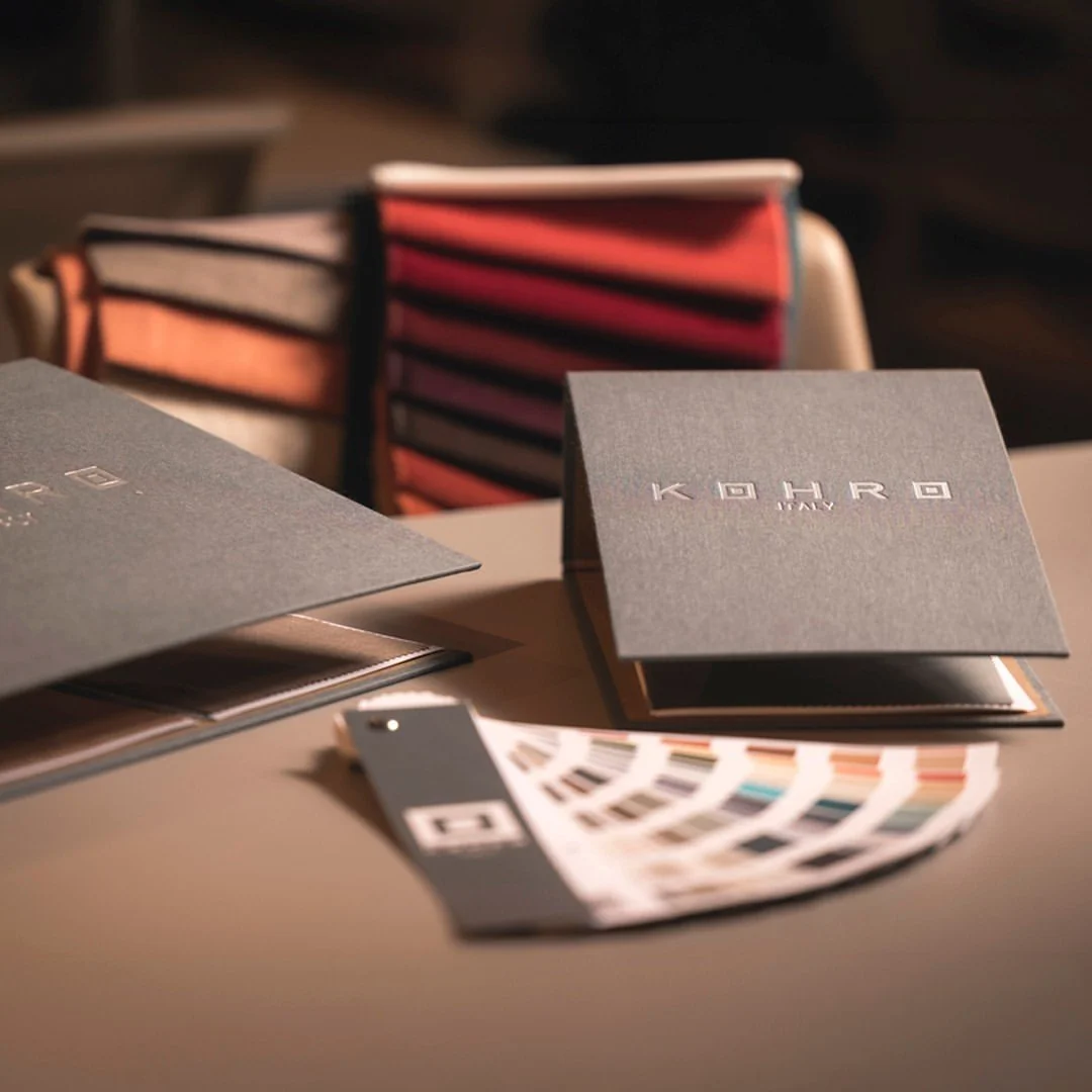 Design, distilled.

Discover the sample tools from @kohroitaly &mdash; thoughtfully conceived for architects and designers who value precision, beauty, and ease.

Created to simplify the gesture of creation while preserving a quiet elegance and refin