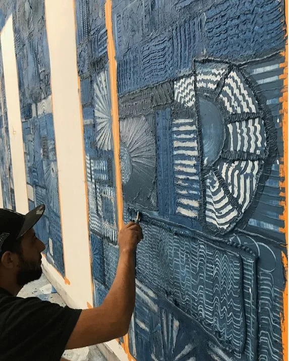 The world of @mjatelier turns walls into immersive works of art.

Each hand sculpted wallcovering is shaped, detailed, and finished with remarkable care, creating museum quality surfaces that bring depth, texture, and quiet drama to a space.