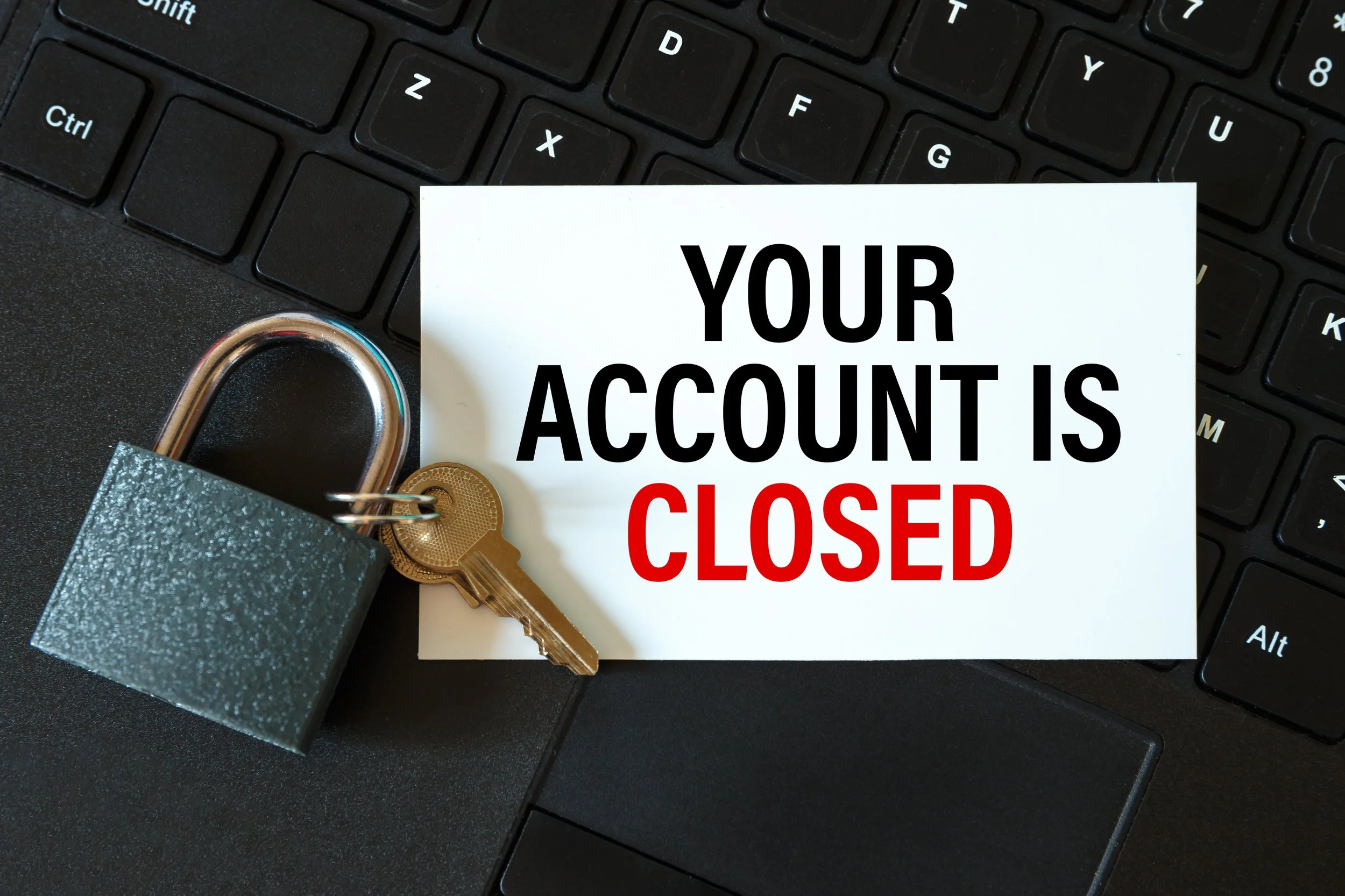 You Can't Make Withdrawals From A Closed Account