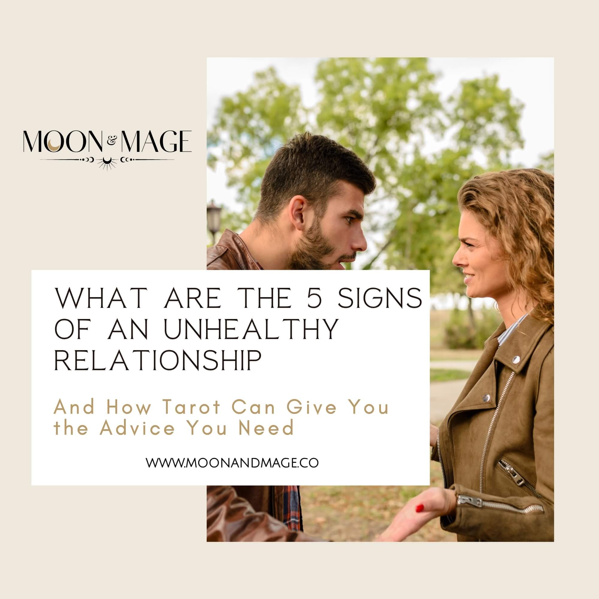 What Are the 5 Signs of an Unhealthy Relationship And How Tarot Can Give You the Advice You Need