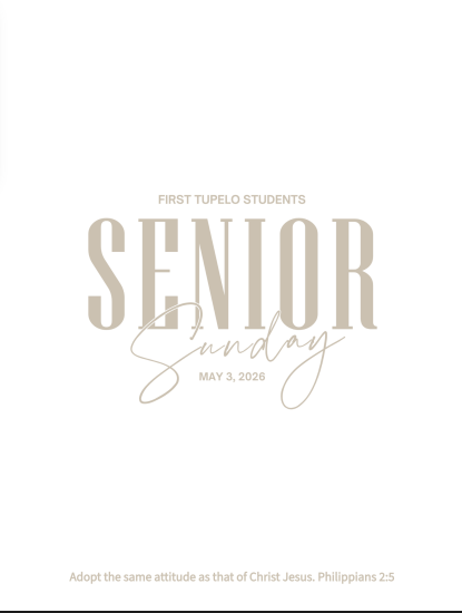 Senior Sunday