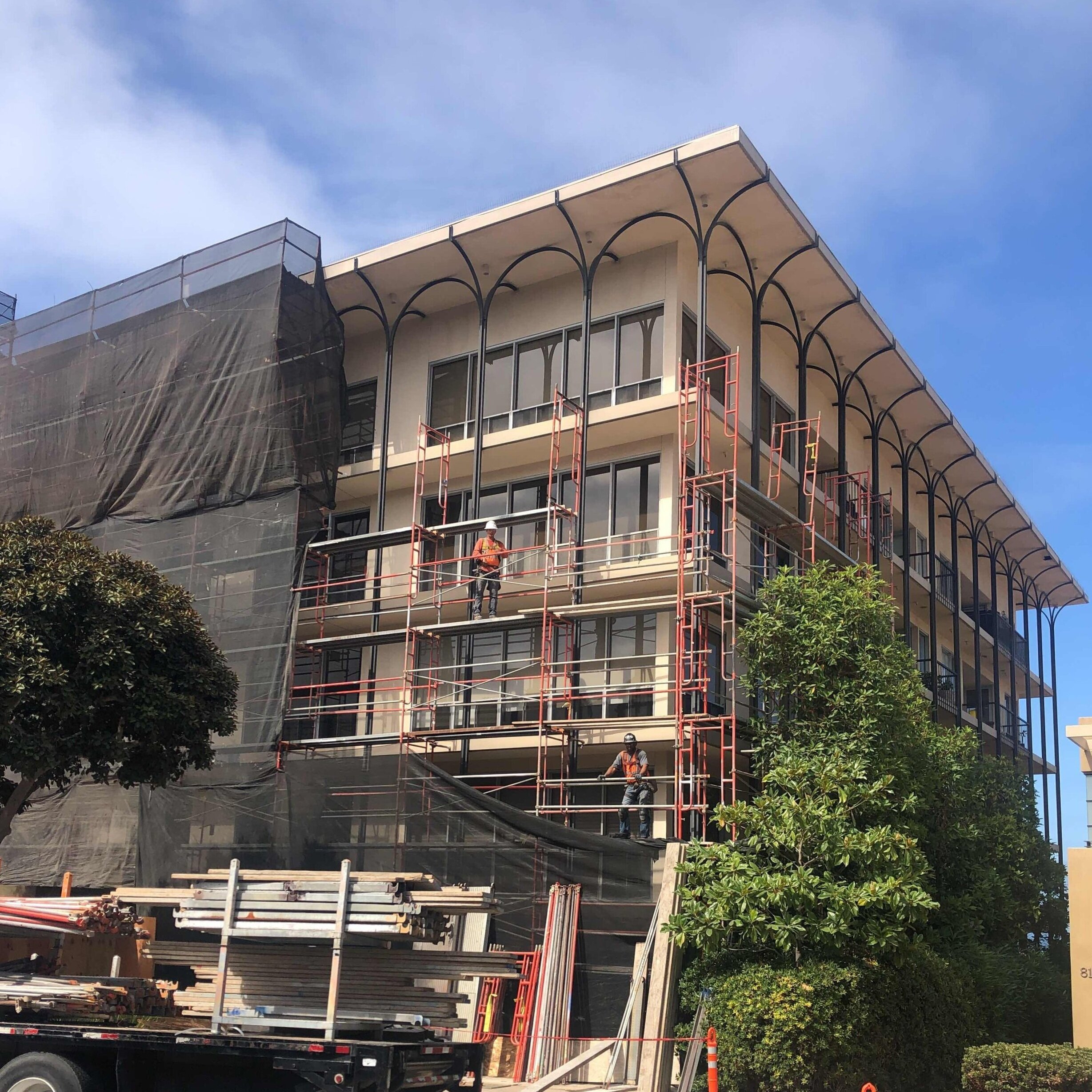 Renovating The Historic Russell Forester Building in La Jolla.