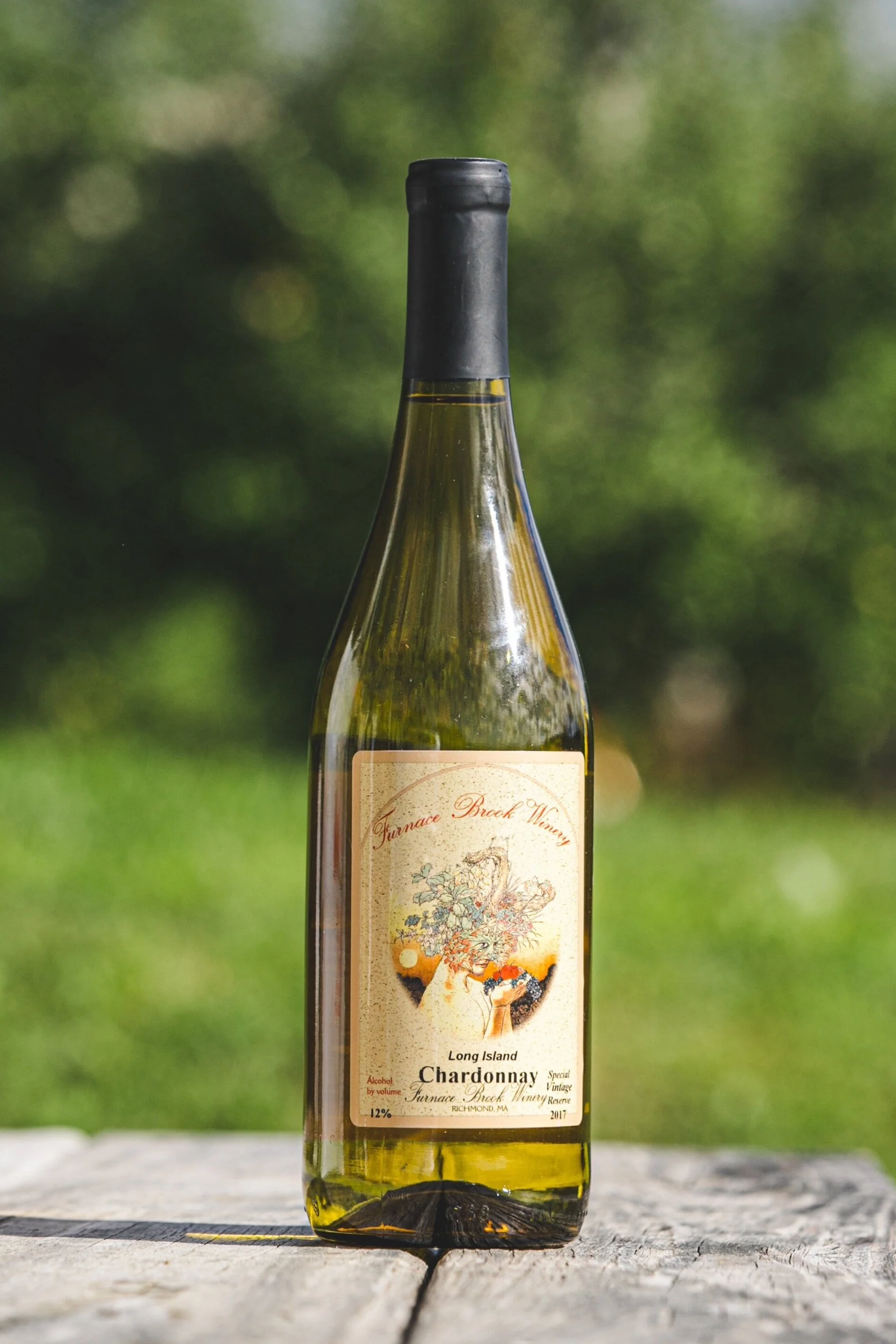 Hilltop Orchard Chardonnay for wine tasting