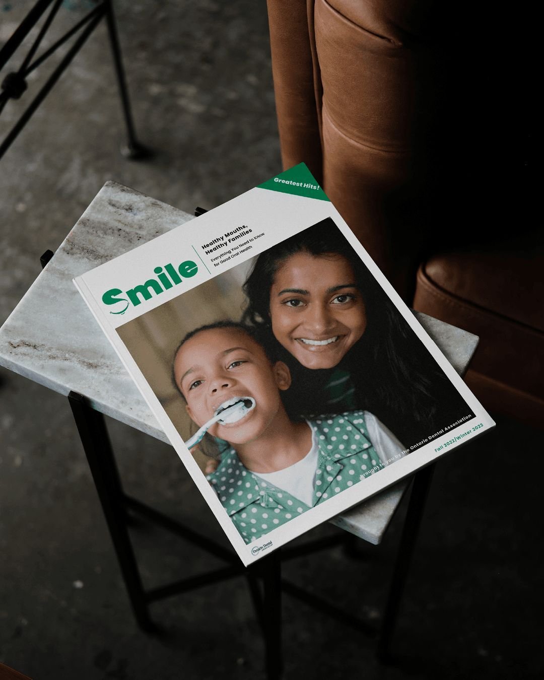 Introducing the new ODA Smile magazine!

This magazine contains helpful, easy-to-understand tips and articles to help guide anyone to better oral health. Flip through this edition of Smile for more information about pediatric dentistry and profiles o
