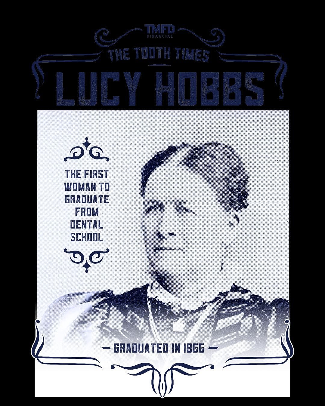 The year was 1866, and a woman by the name of Lucy Hobbs Taylor achieved something no other woman had before. Against all odds, she became the first American woman to earn a degree in dentistry from the Ohio College of Dental Surgery. 

Lucy's journe