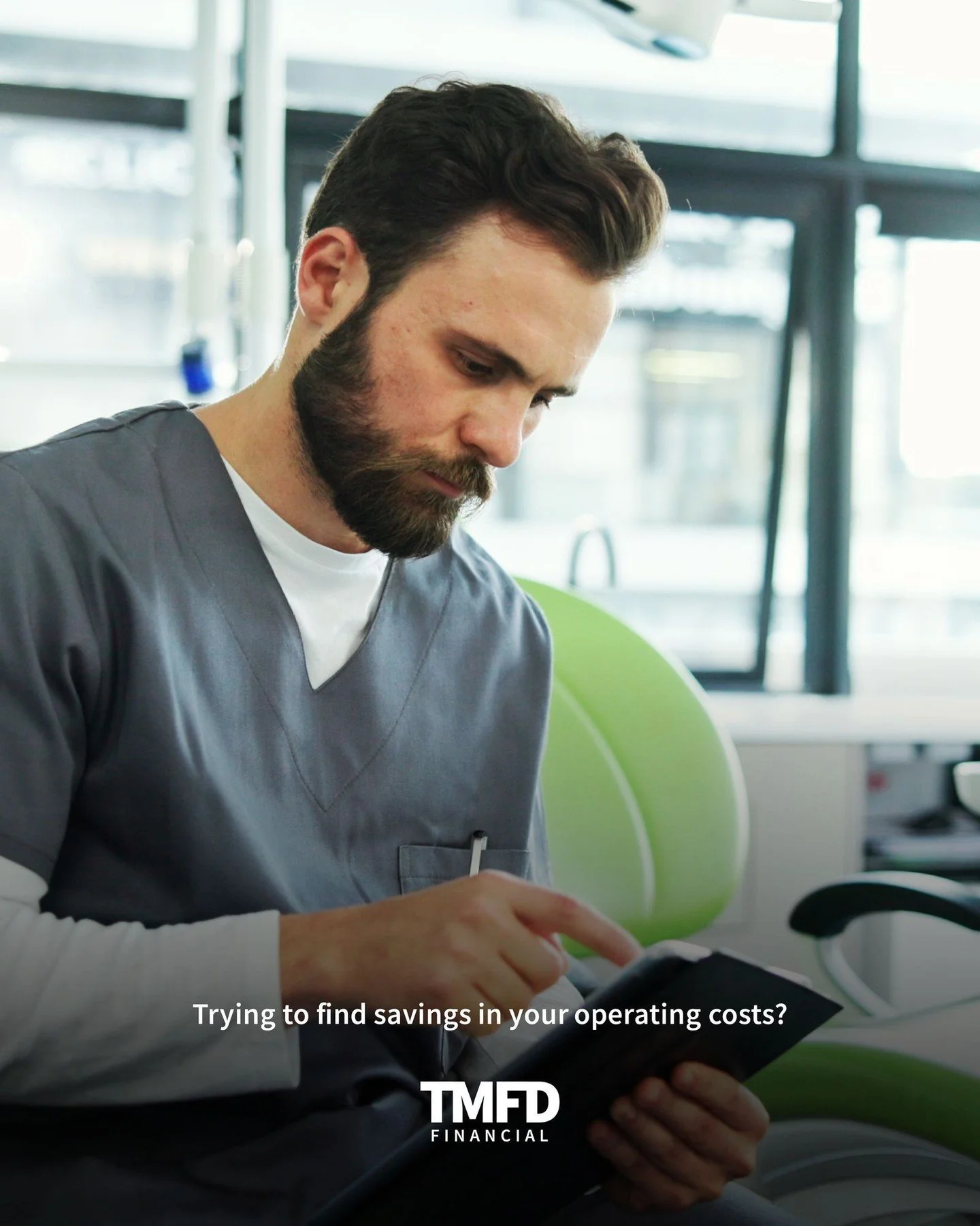 Trying to find savings in your operating costs? We can help with that.

At TMFD Financial, we offer accounting, financial planning, and consulting services for dentists &mdash; all through one convenient point of contact. 

From bookkeeping to big-pi