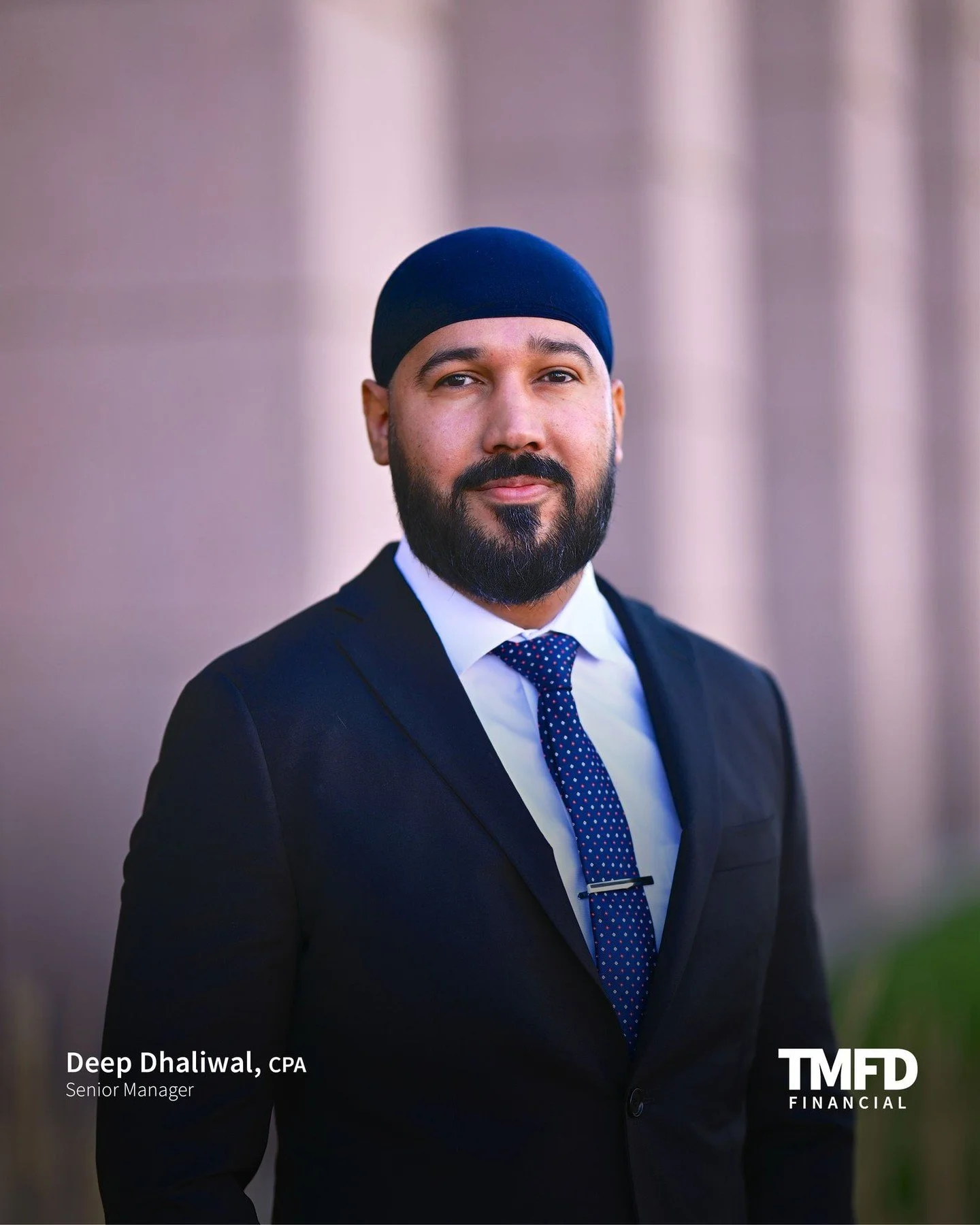 🌟 Meet Deep Dhaliwal, CPA.

Since joining TMFD Financial in 2016, Deep has become a trusted advisor to dental and medical professionals. With over eight years of experience in tax and accounting, he&rsquo;s passionate about helping clients make info