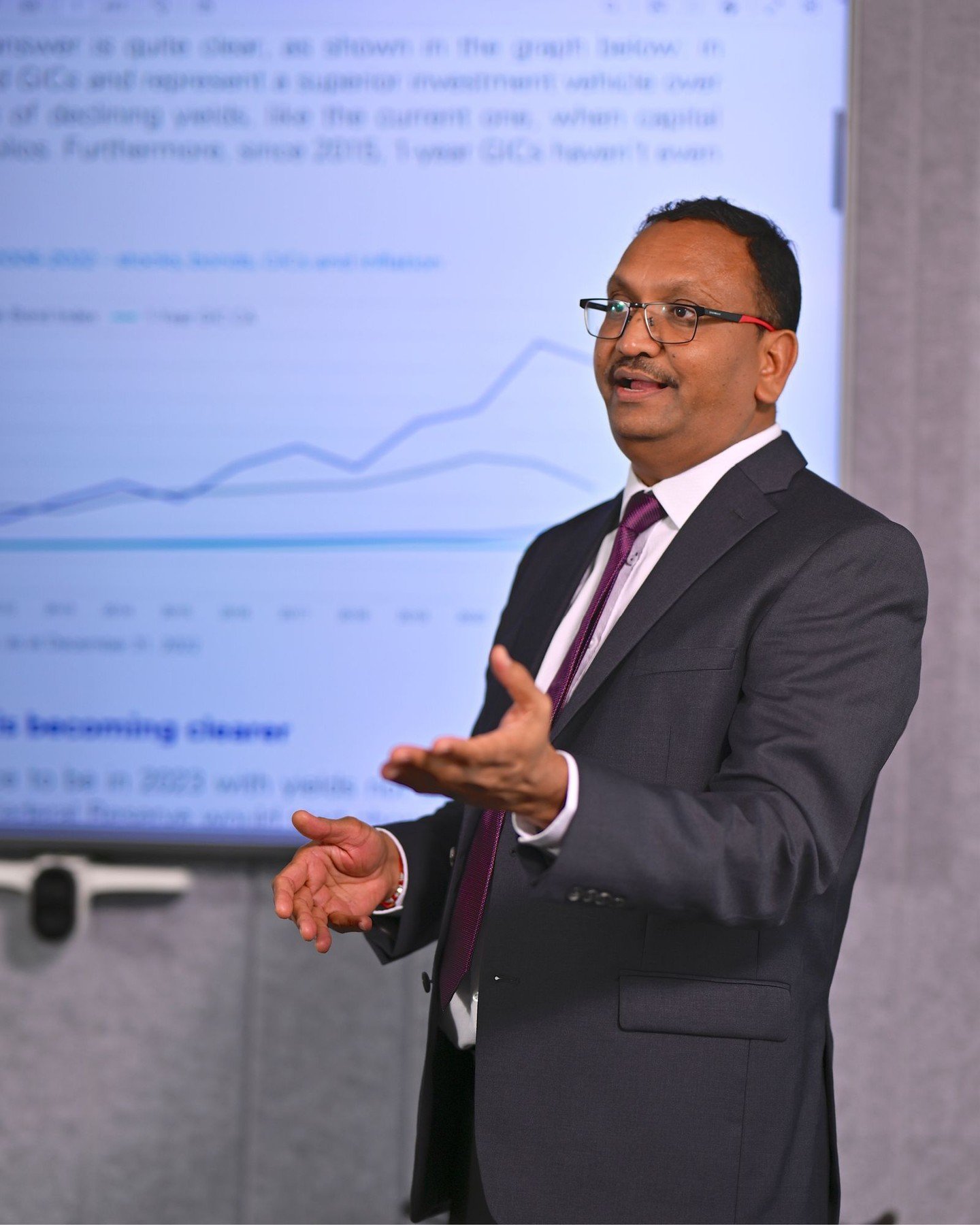 Dentists don&rsquo;t need more noise &mdash; they need clarity that builds wealth.

We love what we do and who we do it for.

Captured here is Kiran Patel, MSc, PFP&reg;, discussing market projections and empowering clients to make informed, future-f