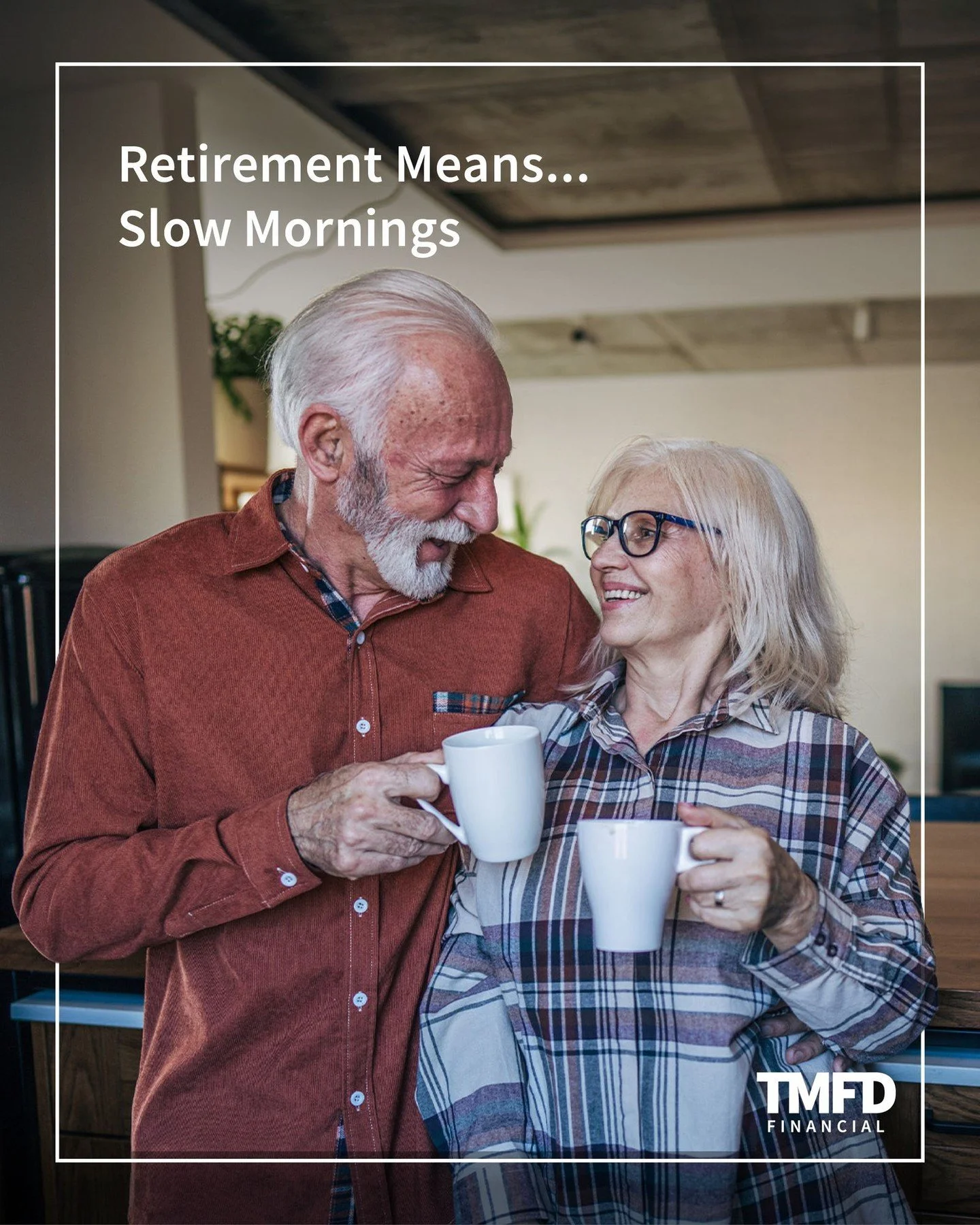 Time to start the day without urgency. Space to enjoy the routine &mdash; not rush through it. Confidence that your finances are aligned with the life you want to live.

With a clear retirement plan, supported by smart tax strategy and integrated fin