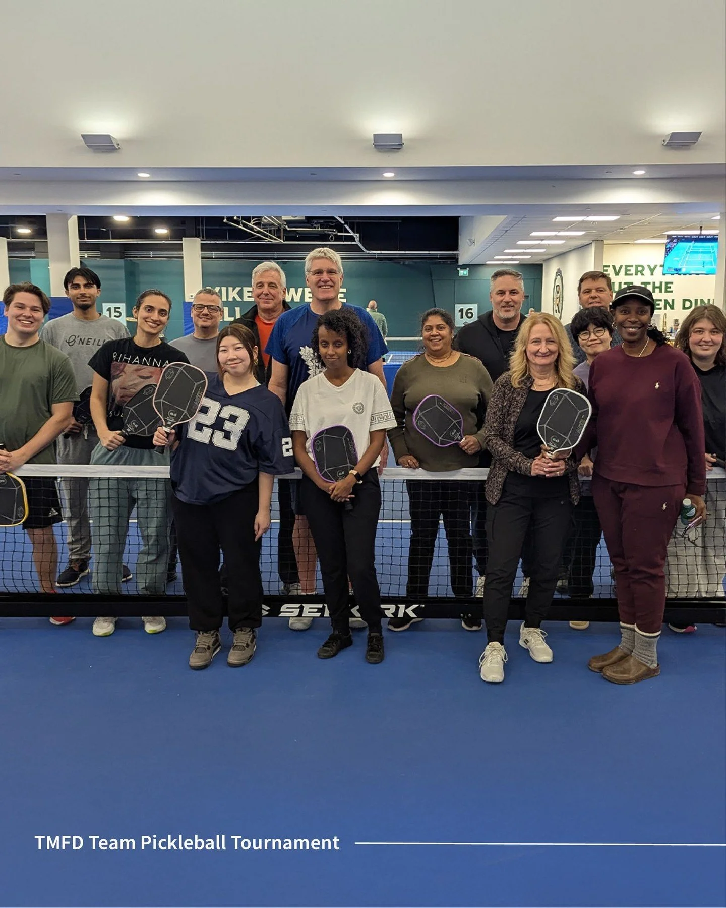 Game on. 🏓

Huge thanks to everyone who joined us for the TMFD Pickleball Tournament in January &mdash; great rallies, better laughs, and just the right amount of competitive spirit.

Community, connection, and a little friendly trash talk. Exactly 