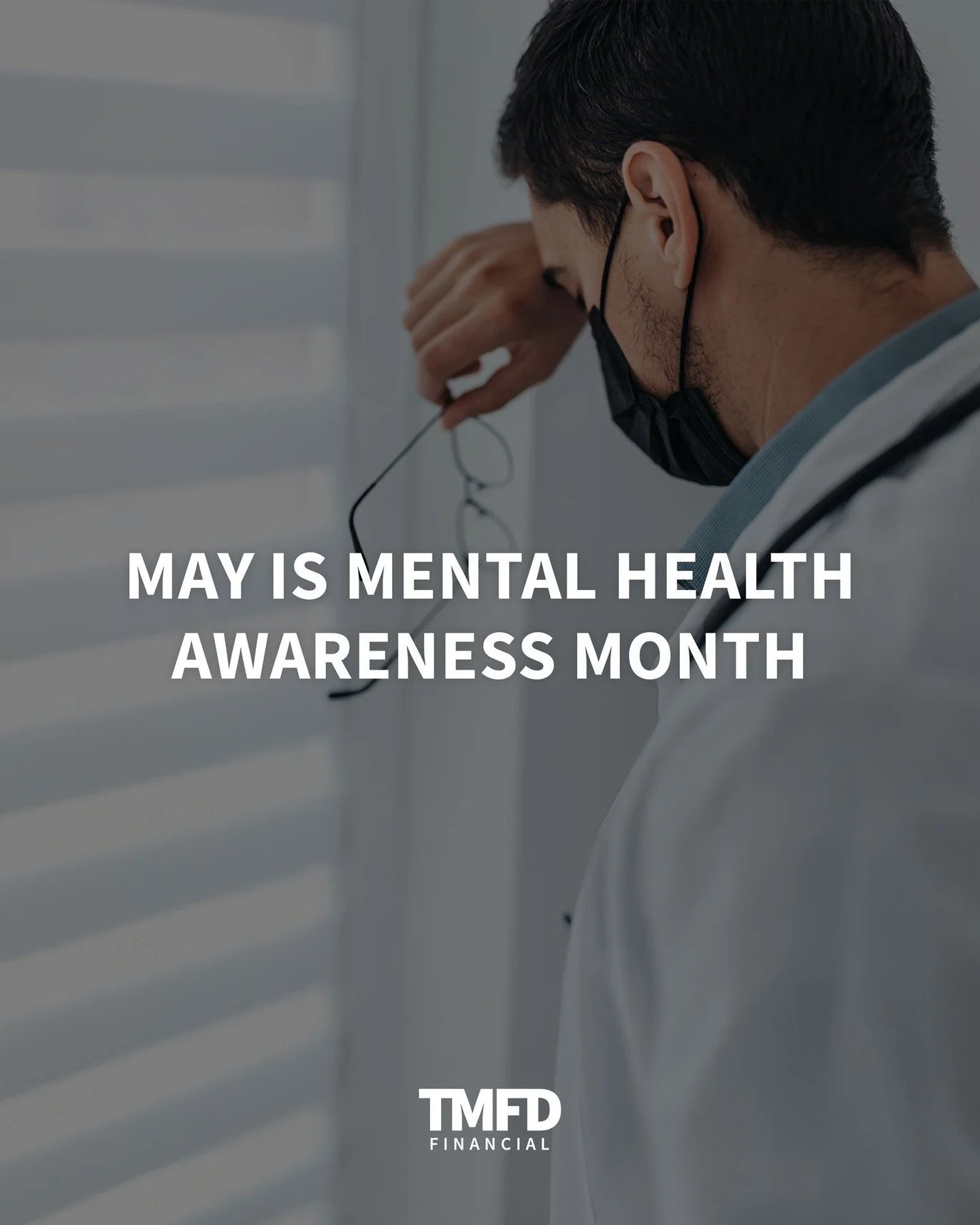 May is Mental Health Awareness Month. 🧠💚

As healthcare professionals, you carry the weight of others' health, safety, and peace of mind. But taking care of everyone else shouldn't come at the expense of your own well-being.

The pressure of managi