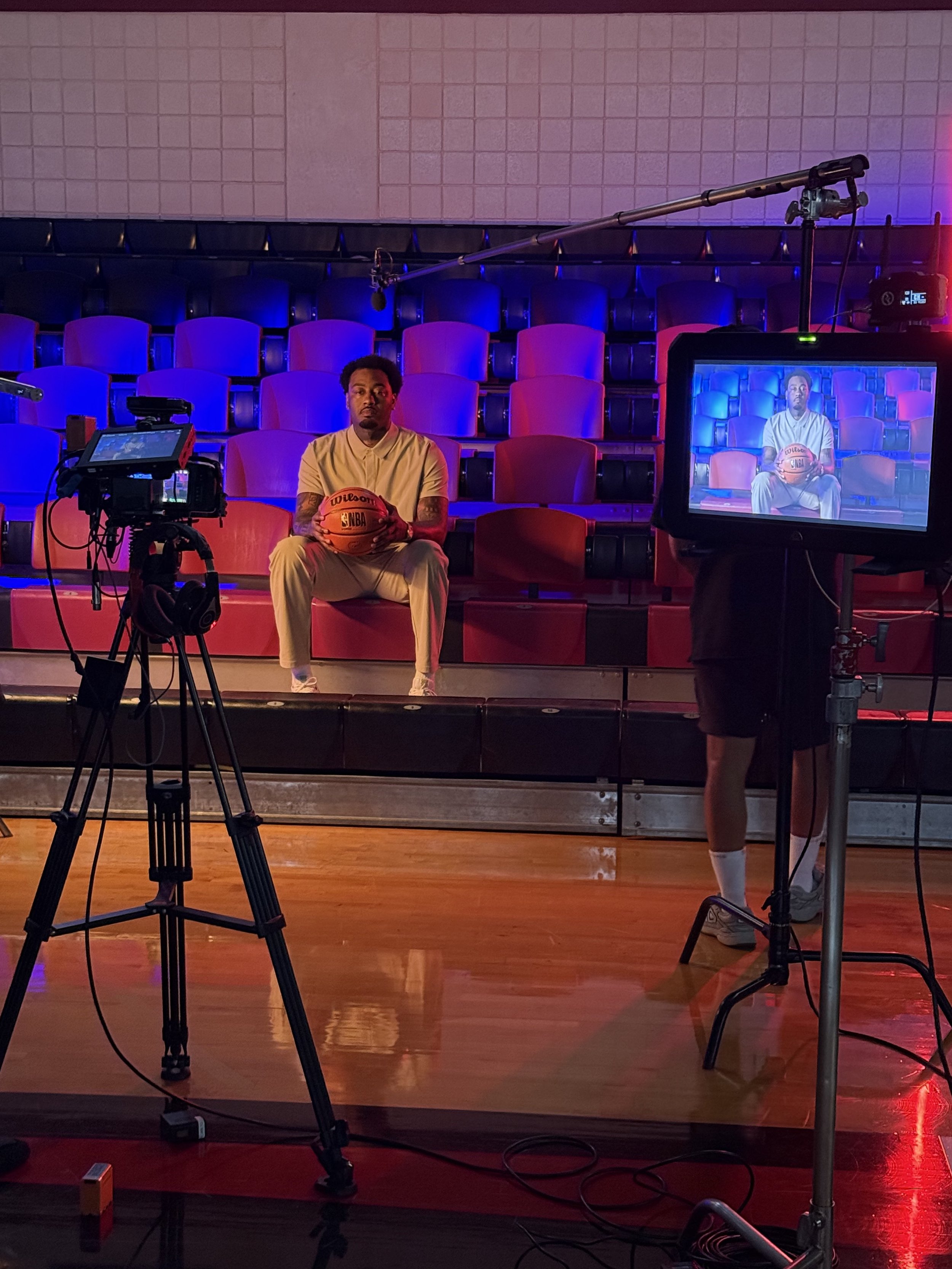 John Wall on set.jpg