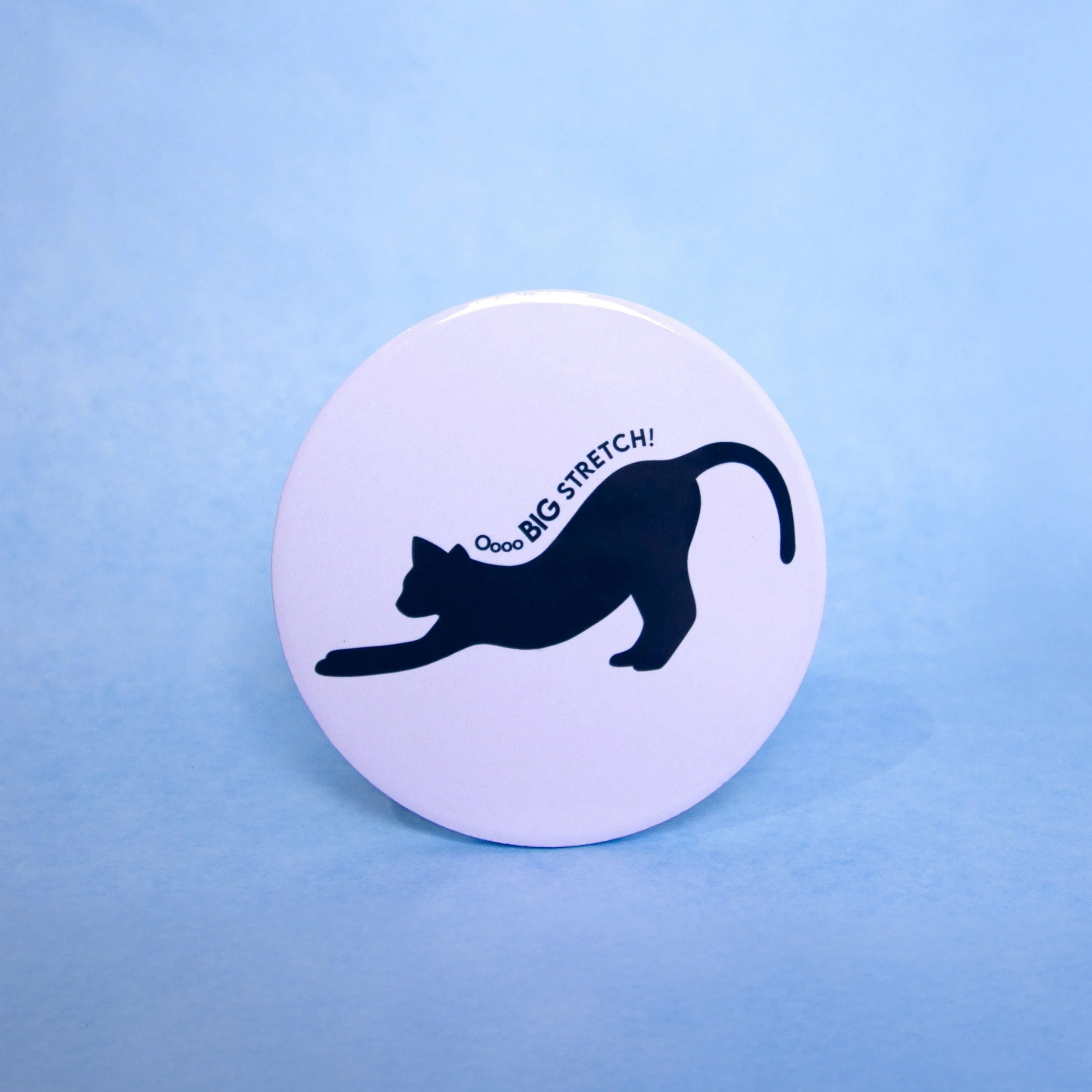 Oooo, BIG Stretch! Cat Coaster
