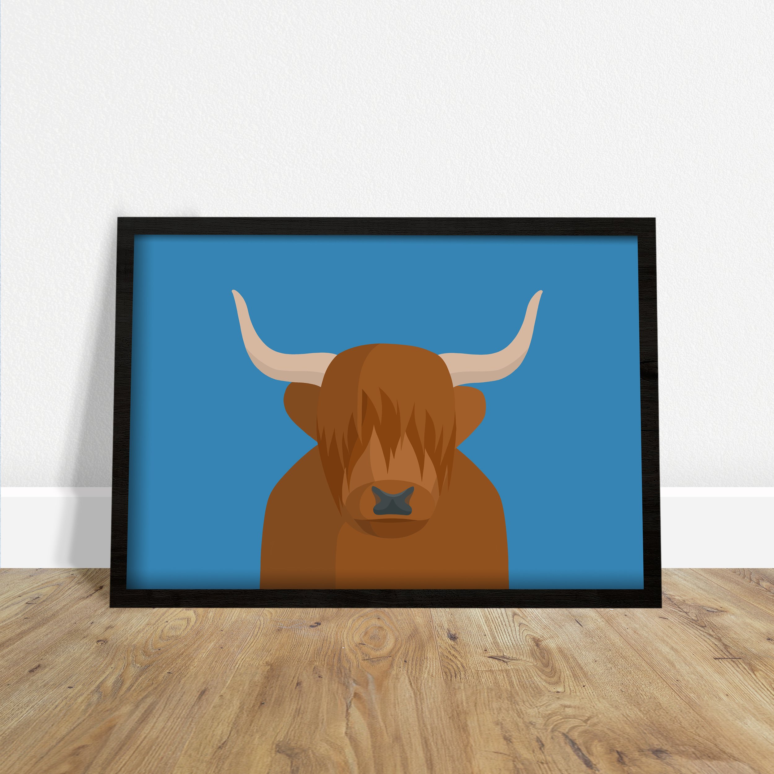 Highland Cow Print