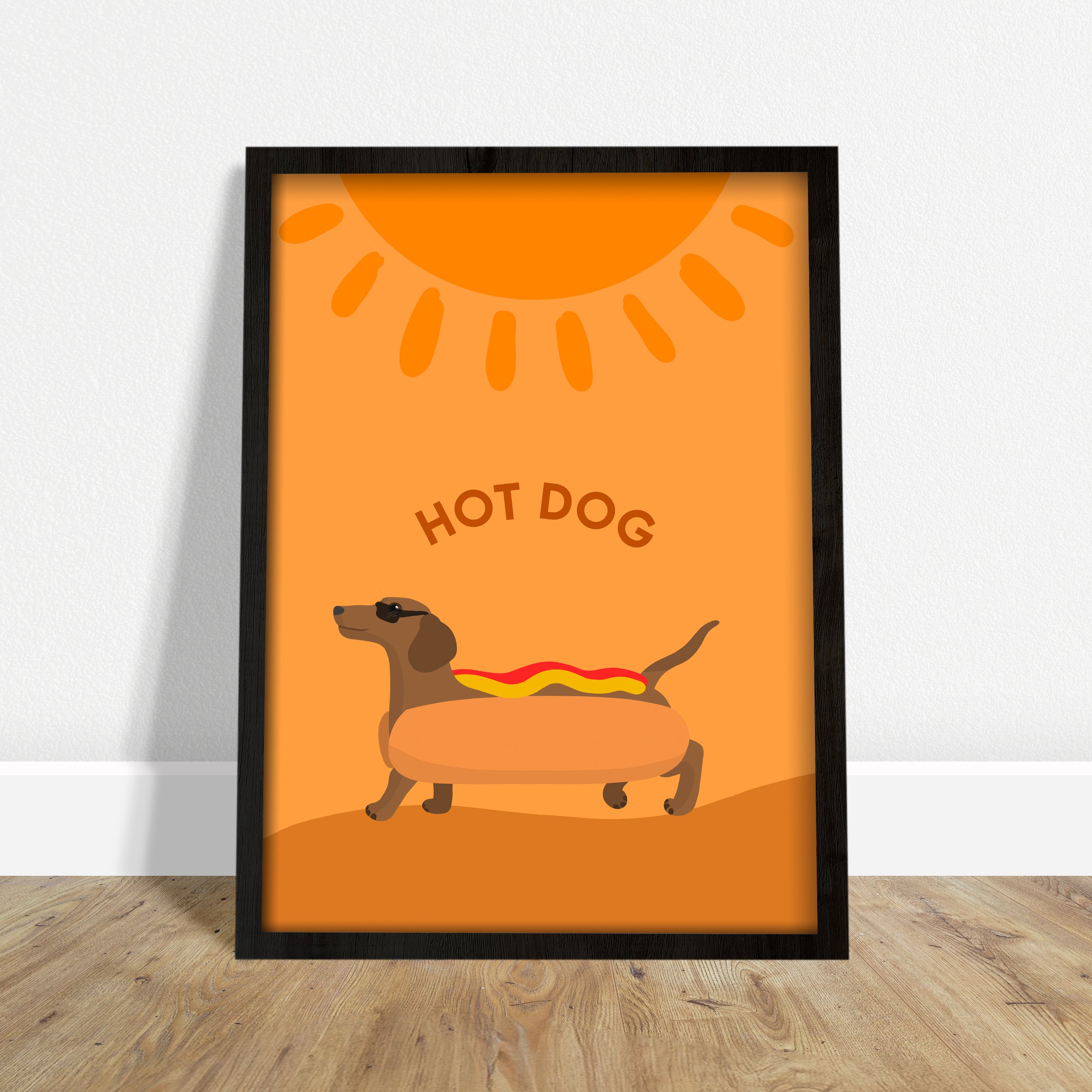 Hot Dog Print
