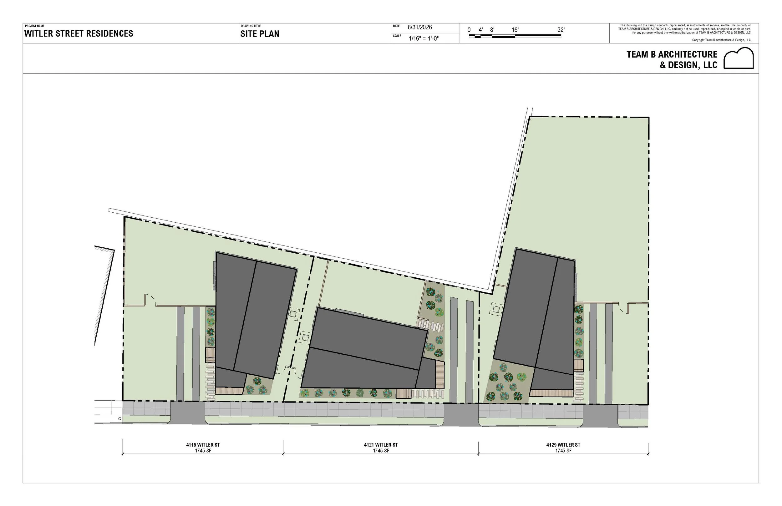 Witler Homes Site Plan