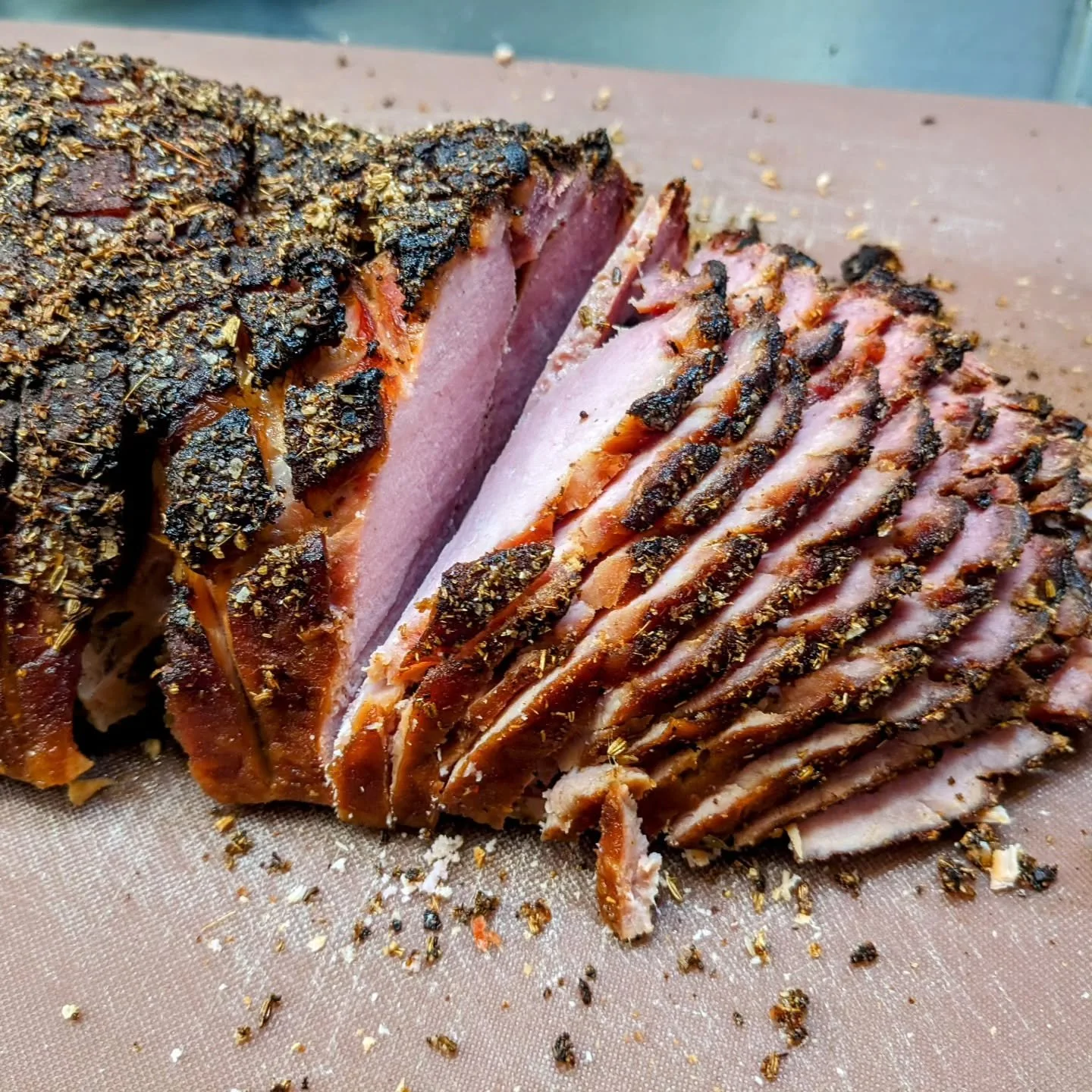 A haiku about ham:
// our holiday ham //
// has fennel and aleppo //
// not your mama's ham //

Drop us your best ham-ku in the comments and the winning poet will win a pot of tea and a PTR holiday ornament!

#PTR #untraditional #NotYourMamasTeaRoom 