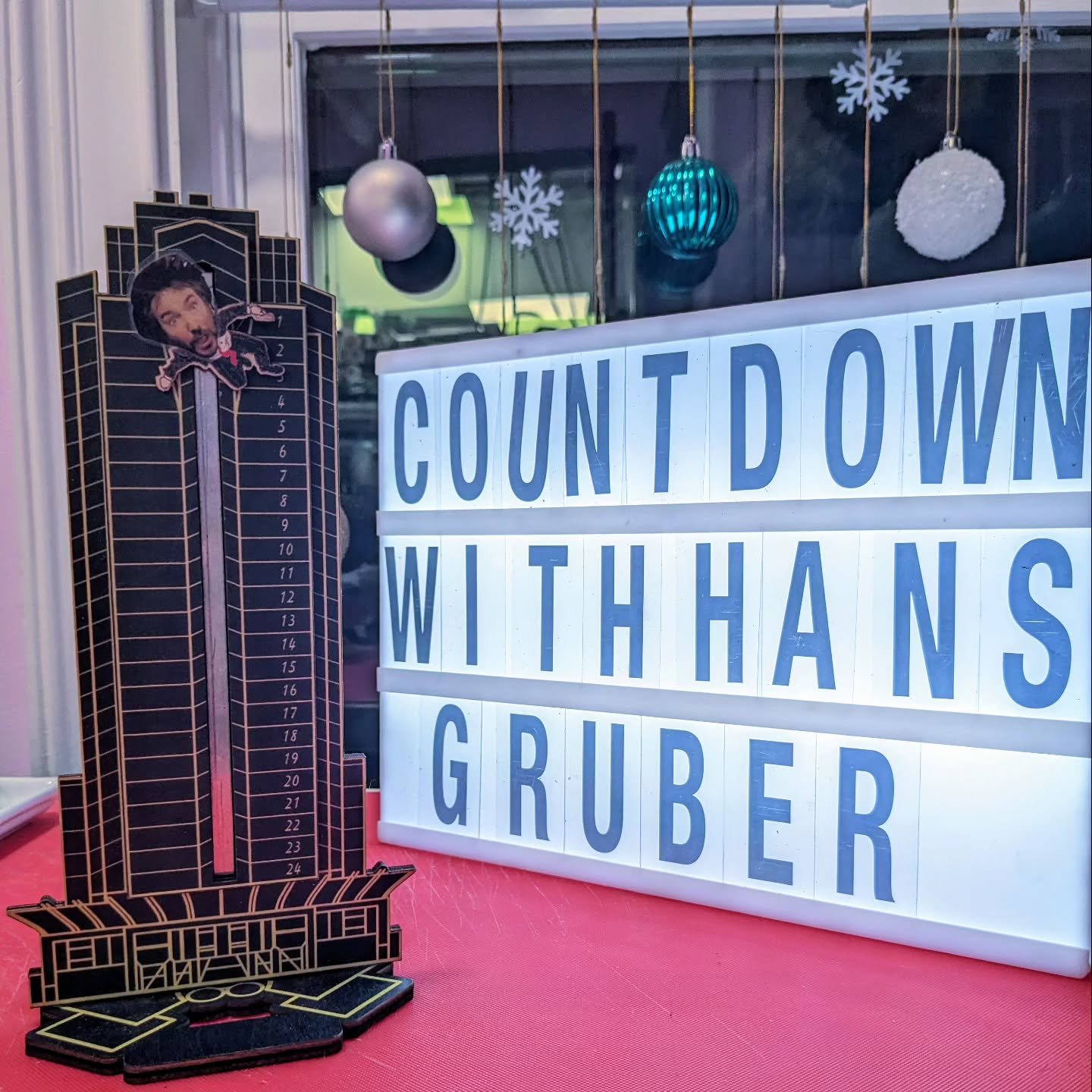 What's your favorite Christmas movie, and why is it Die Hard? 

You know when Hans is out, the countdown is on!  What holiday movies are you going to squeeze in these next 24 days?

#PTR #untraditional #NotYourMamasTeaRoom #diehardisachristmasmovie