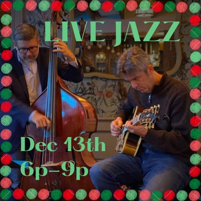 Hot Chocolate this morning, Hot Jazz tonight!
@kvsguitar @pcreelbass 

Reservations --> www.pimientotearoom.com
(reservations don't guarantee a seat in the lounge, but let us know in your reservation if that's where you want to be!)

#PTR #livejaz