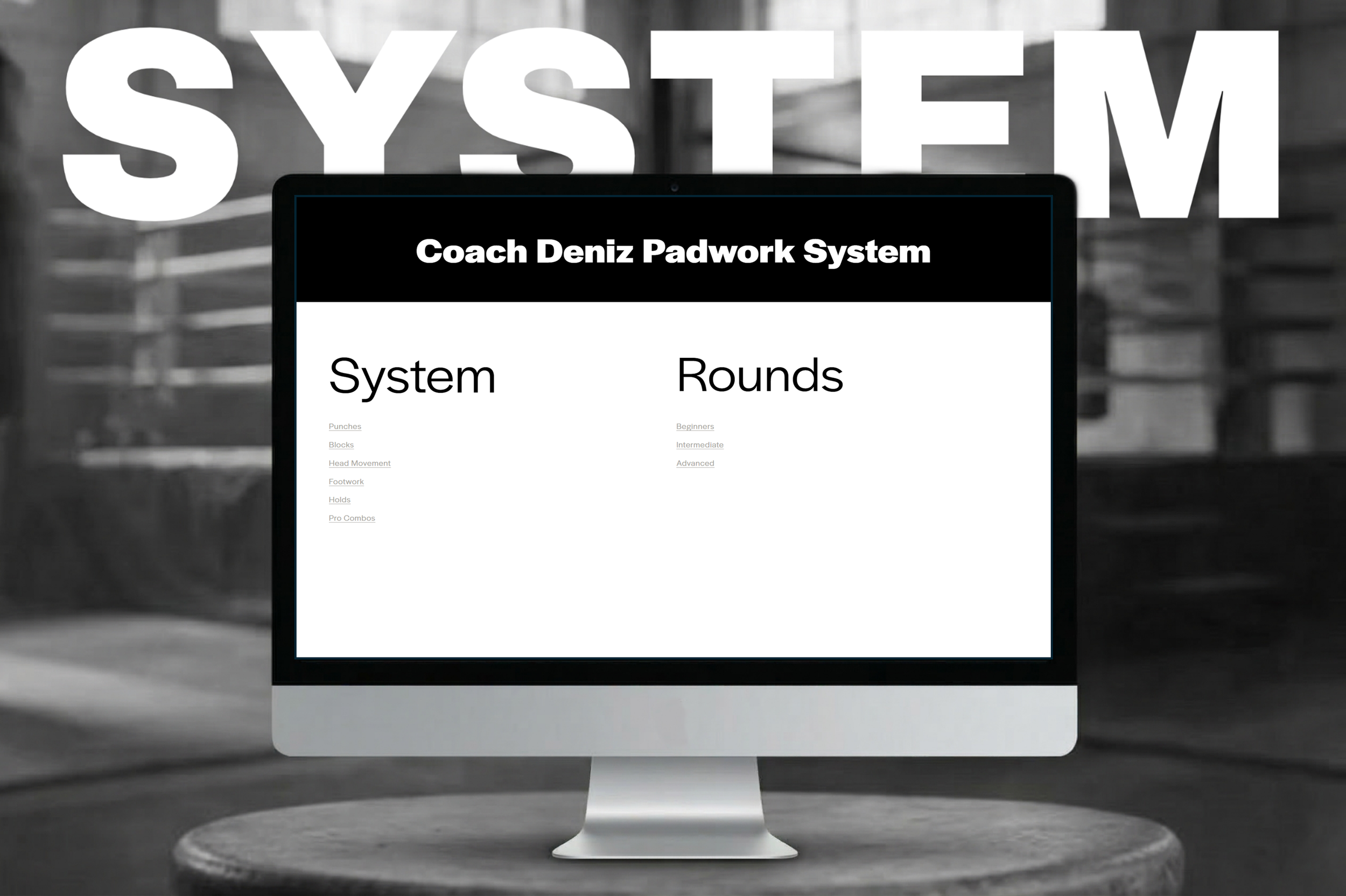 Coach Deniz Padwork System | Online Boxing | Mr Deniz Ates