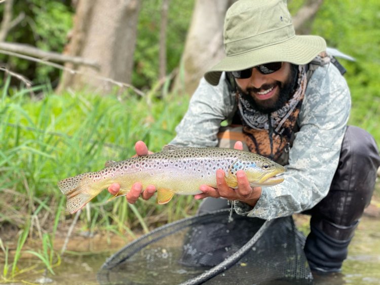 Fly Fishing Guided Trips for Trout and Steelhead in Pennsylvania, Josh
